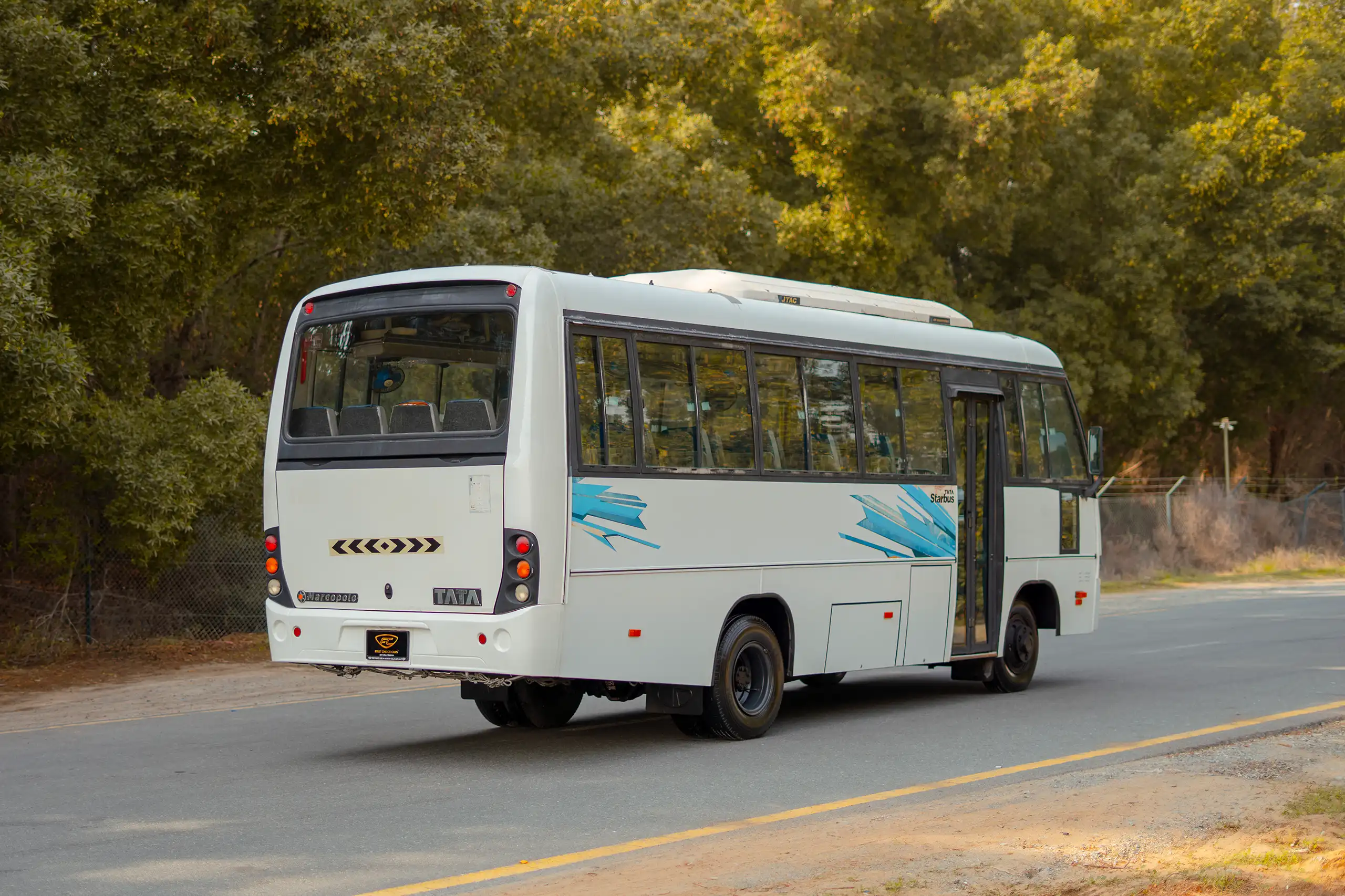 Used 2017 TATA LP 613 White – Right Back Diagonal (45°) View at First Choice Cars Sharjah