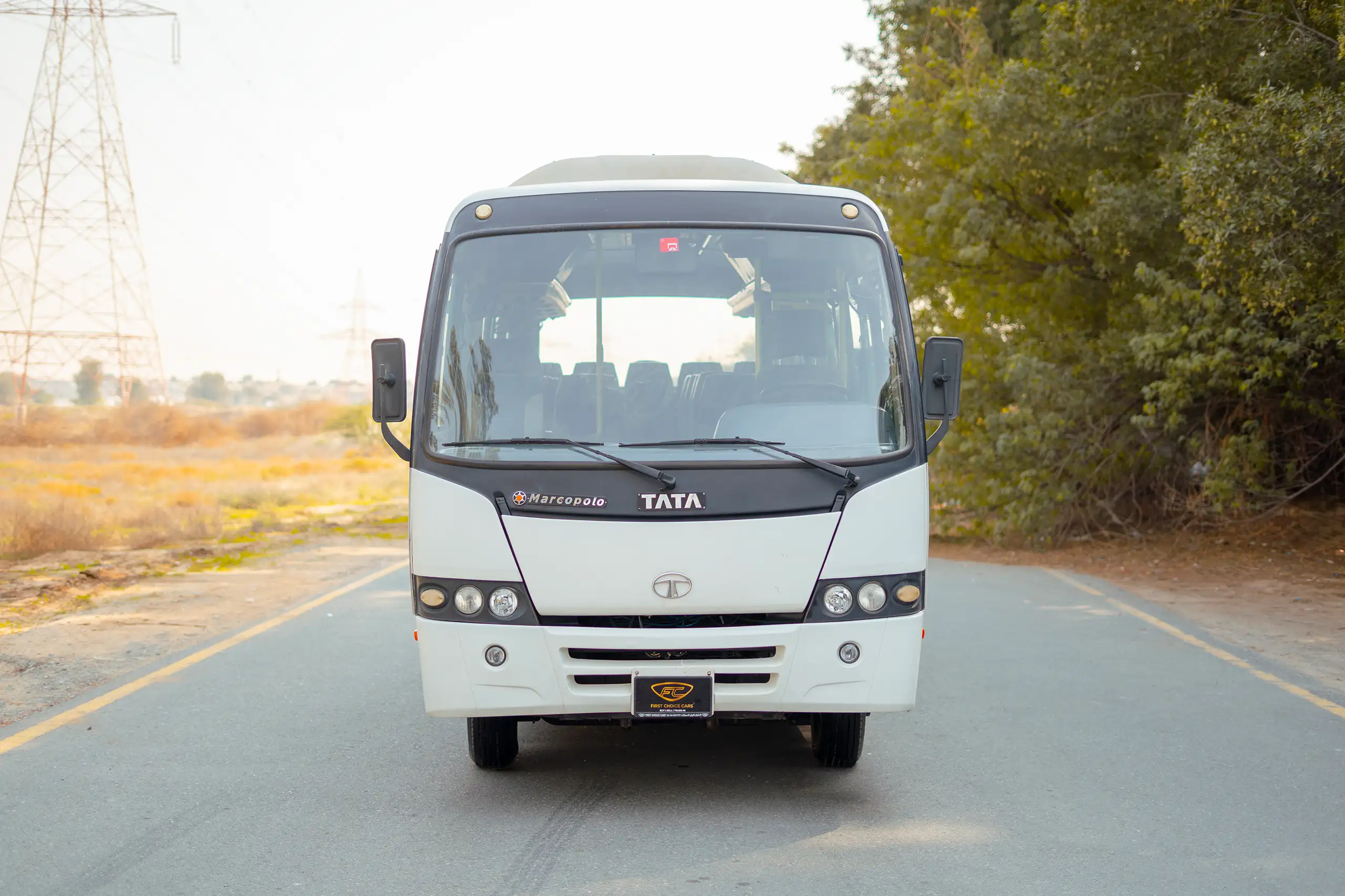 Used 2017 TATA LP 613 White – Front View at First Choice Cars Sharjah