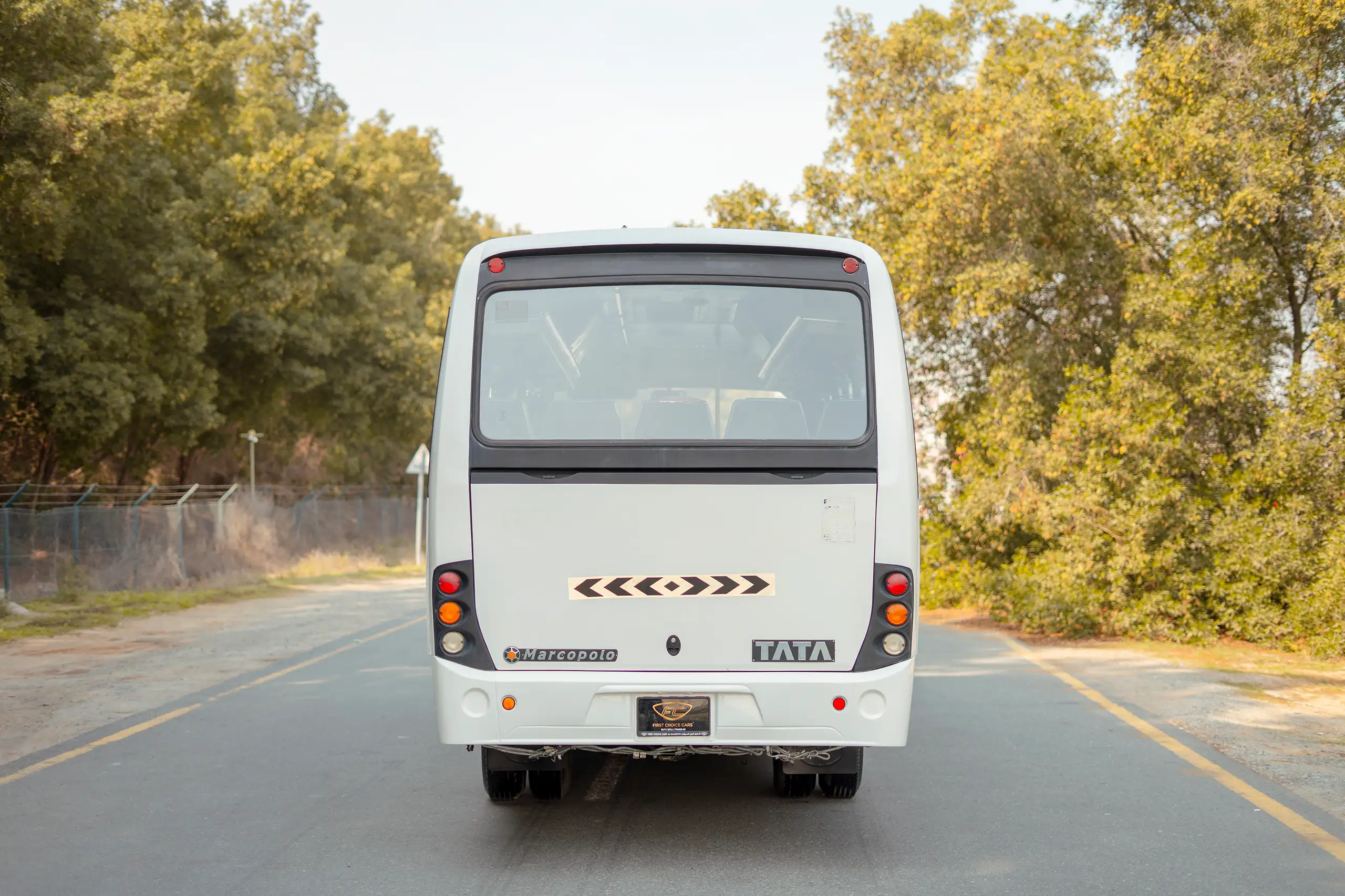 Used 2017 TATA LP 613 White – Back/Rear View at First Choice Cars Sharjah
