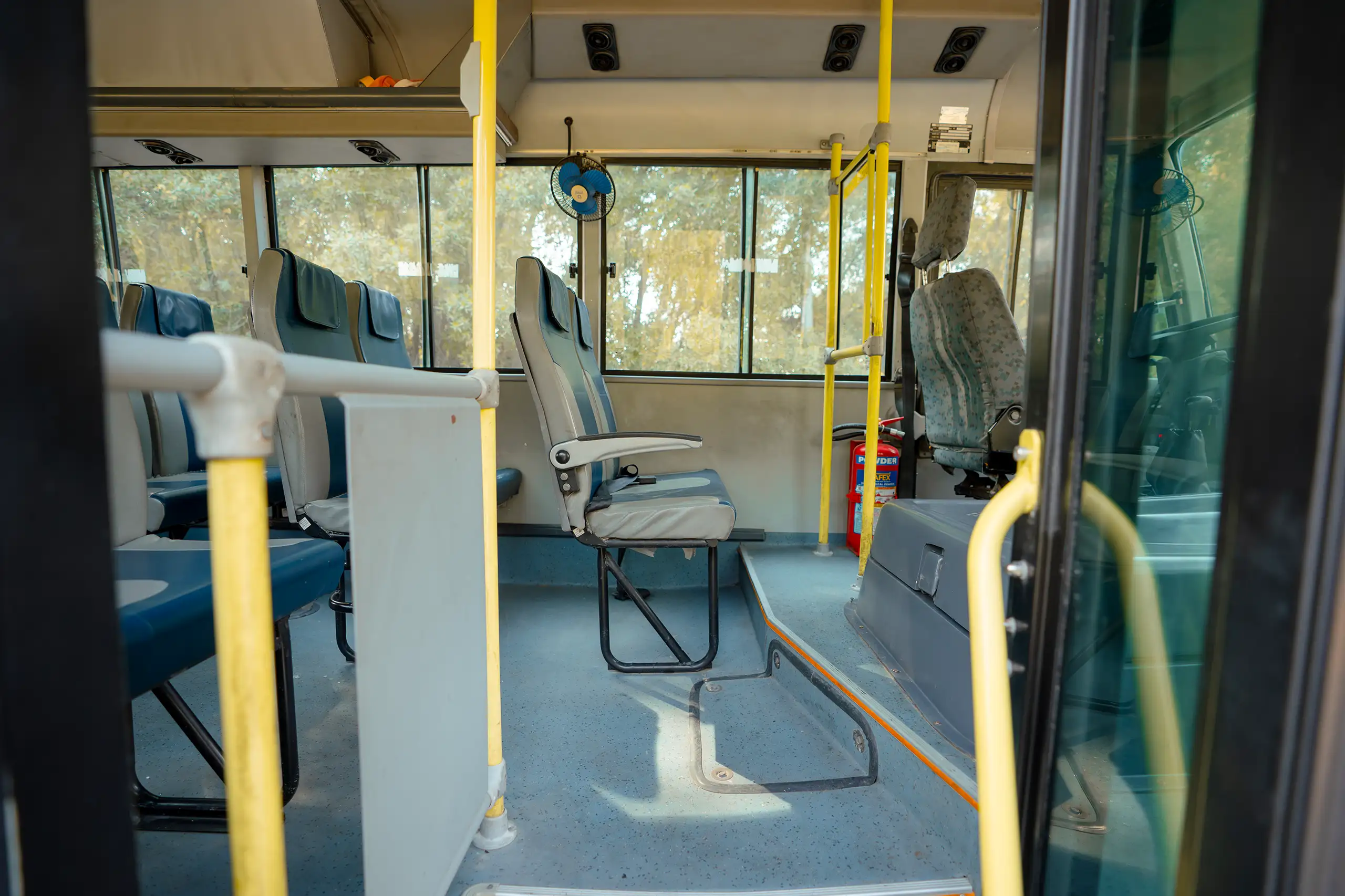 Used 2017 TATA LP 613 White – Rear Passenger Side Cabin View at First Choice Cars Sharjah