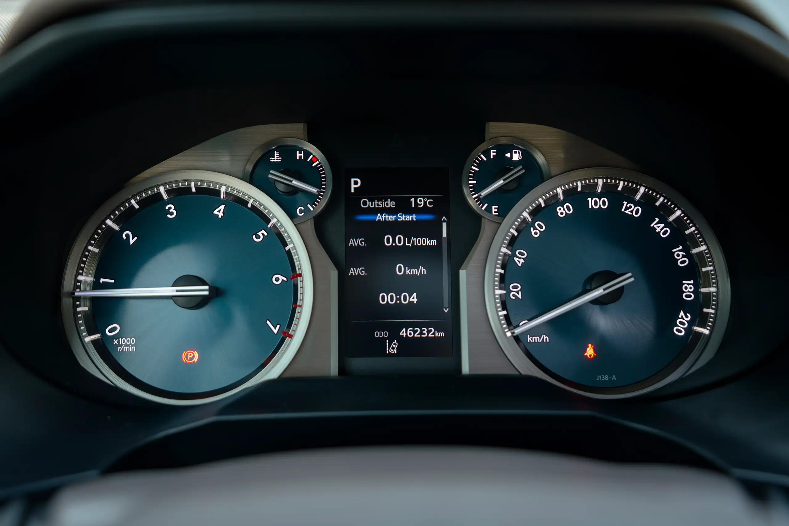 Used 2023 Toyota Prado VXR Silver – Odometer / Mileage Reading View at First Choice Cars Sharjah