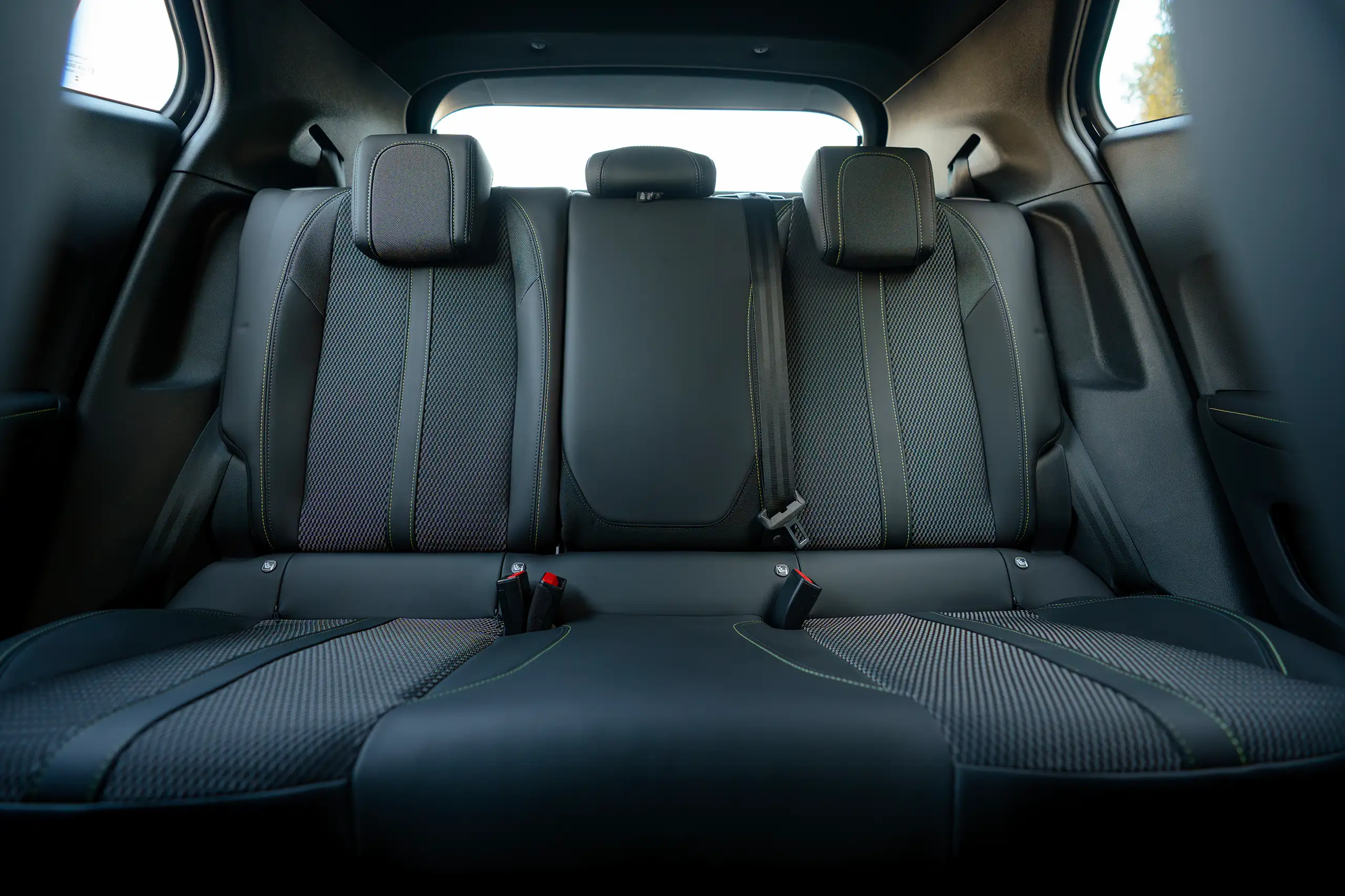 Used 2024 Peugeot 2008 GT Black – Rear Seat View at First Choice Cars Sharjah