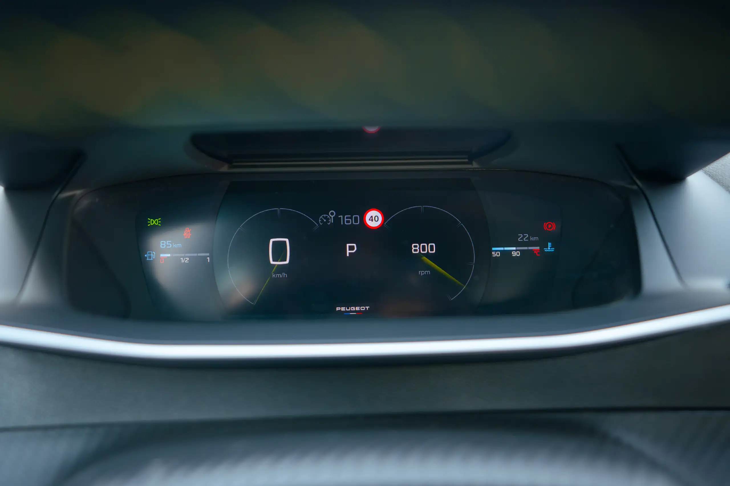 Used 2024 Peugeot 2008 GT Black – Odometer / Mileage Reading View at First Choice Cars Sharjah