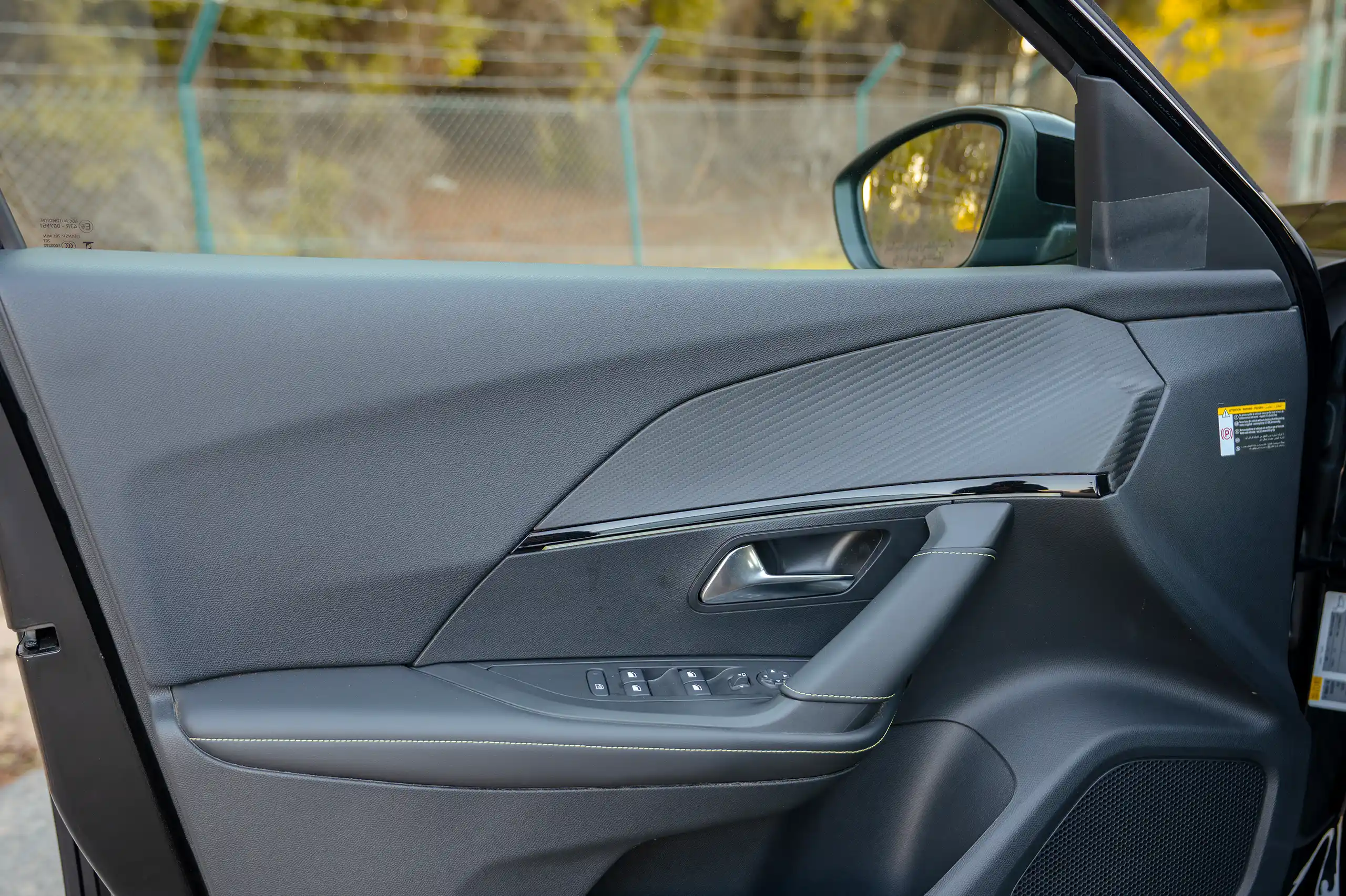 Used 2024 Peugeot 2008 GT Black – Driver Door Panel Full View at First Choice Cars Sharjah