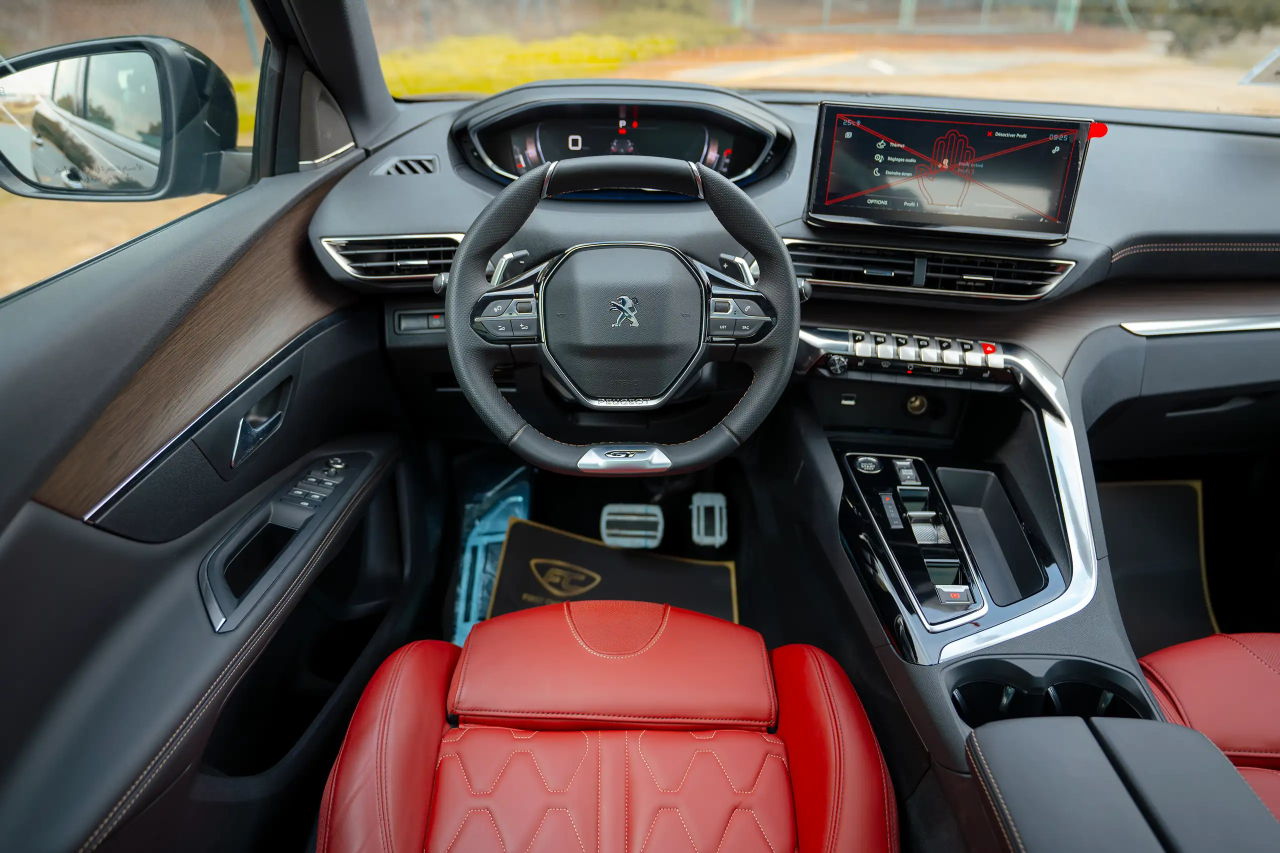 Used 2024 Peugeot 3008 GT Black – Steering Wheel & Instrument Cluster at First Choice Cars Sharjah