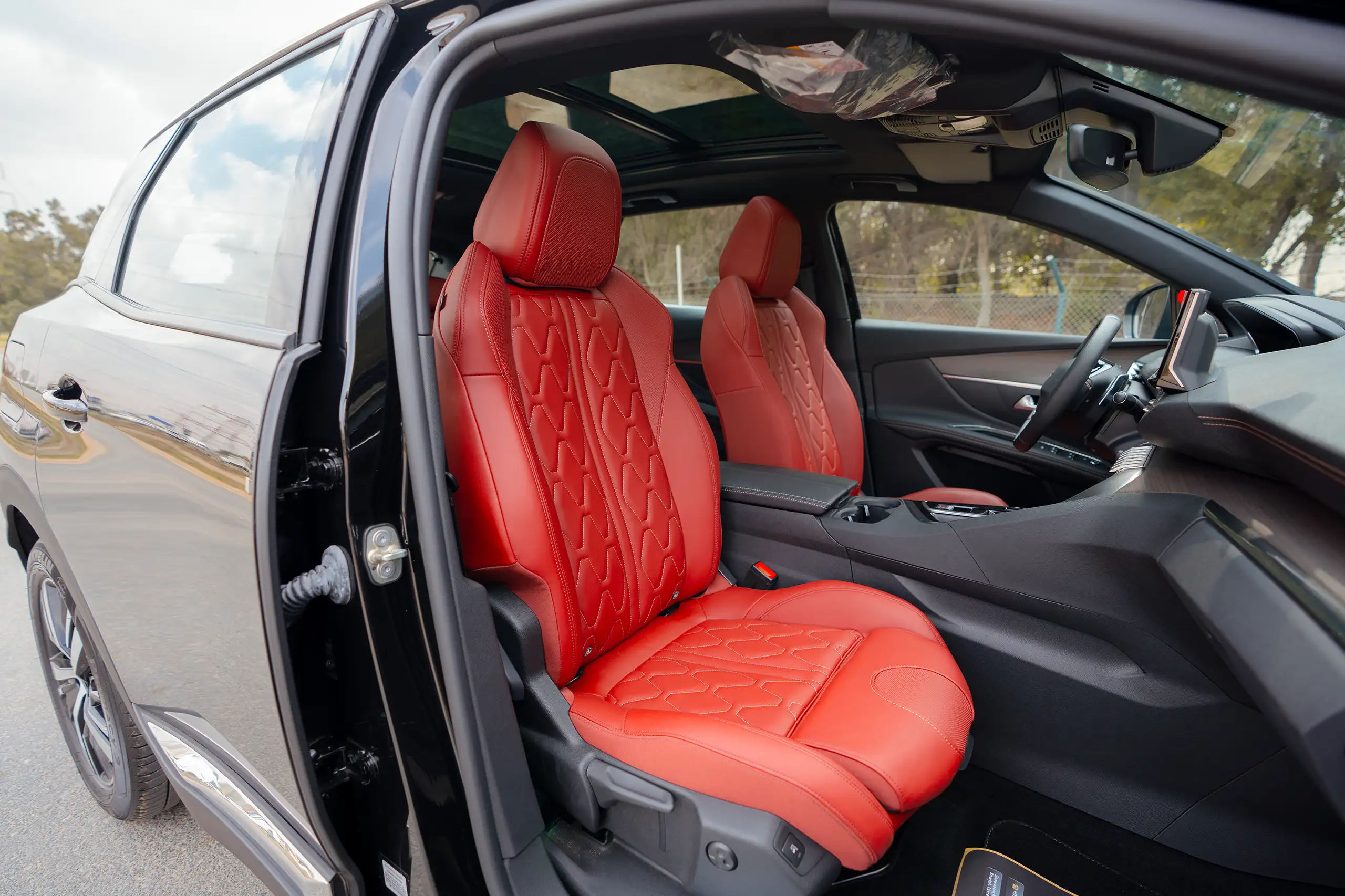 Used 2024 Peugeot 3008 GT Black – Front Passenger Side Cabin View at First Choice Cars Sharjah