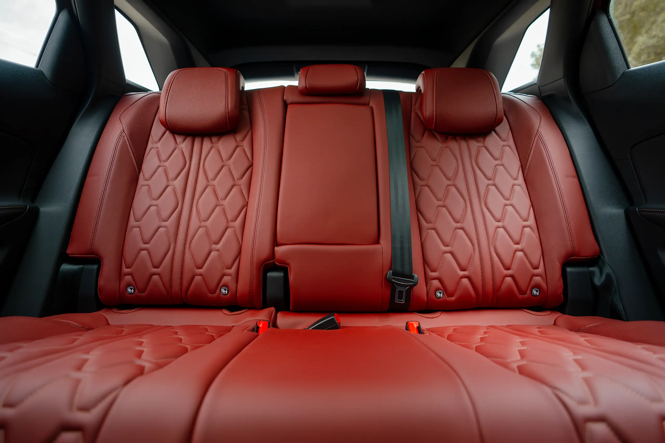 Used 2024 Peugeot 3008 GT Black – Rear Seat View at First Choice Cars Sharjah