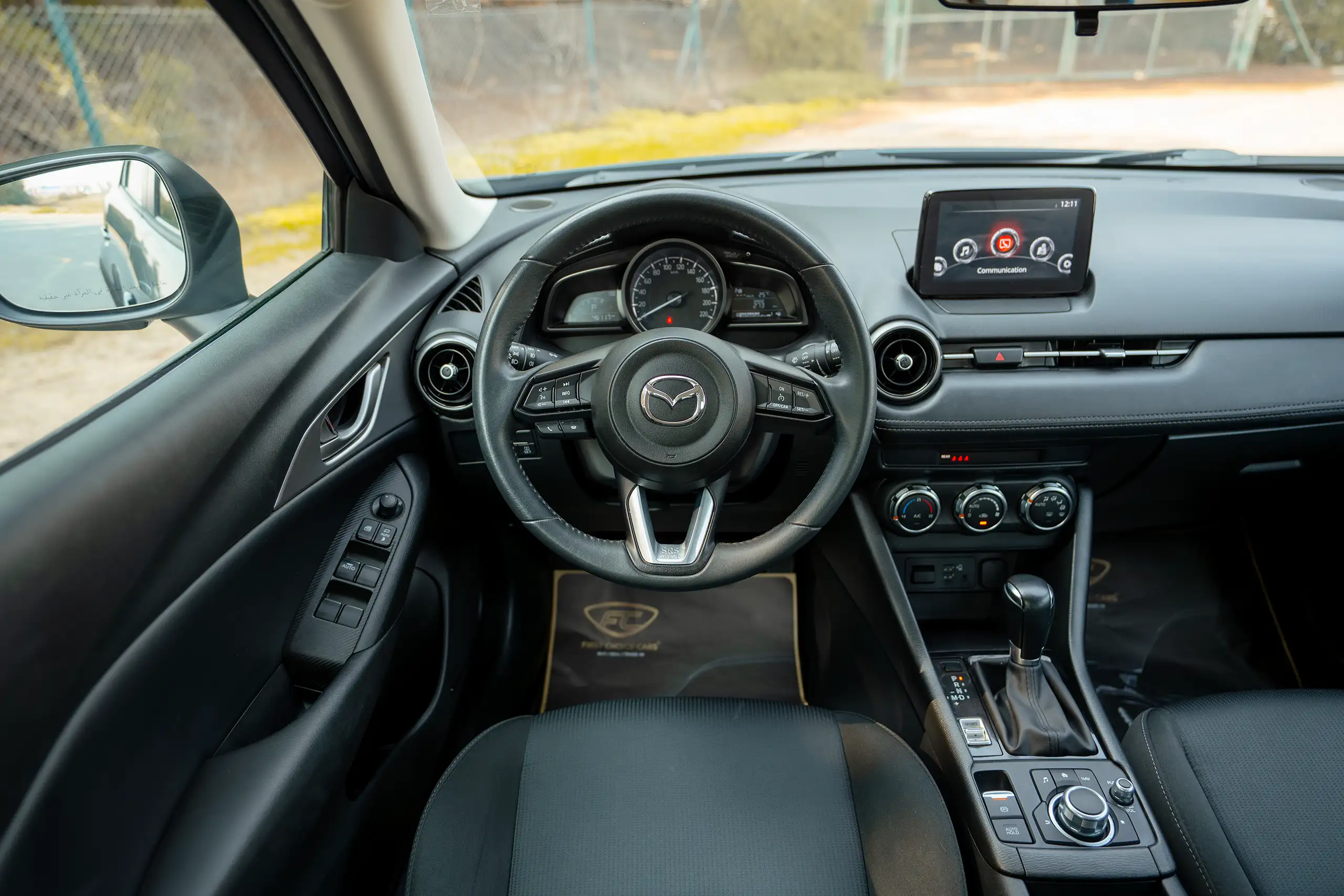 Used 2023 Mazda CX-3 GS Blue – Steering Wheel & Instrument Cluster at First Choice Cars Sharjah