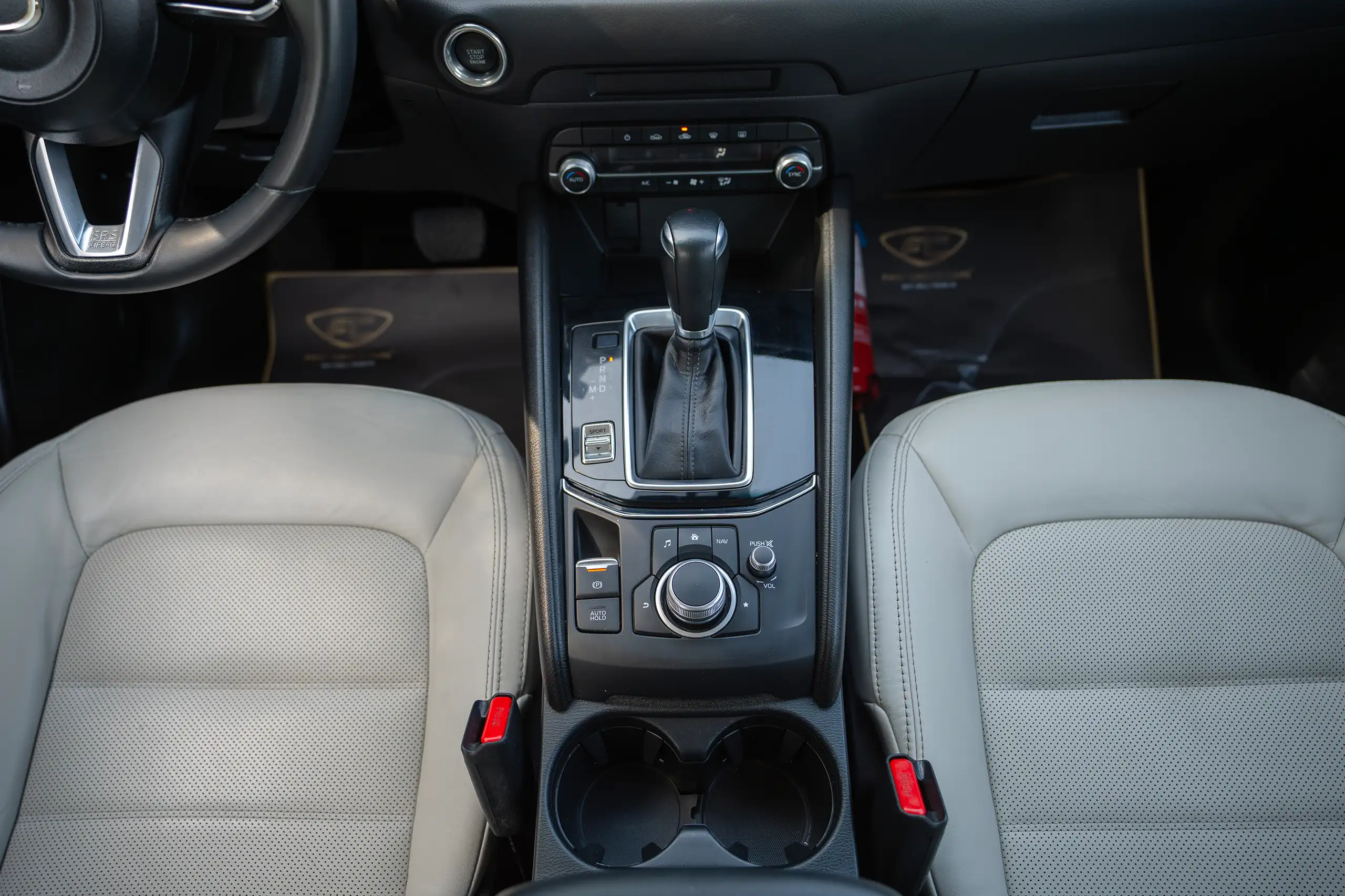 Used 2023 Mazda CX-5 GT Gold – Center Console & Gear Shifter at First Choice Cars Sharjah