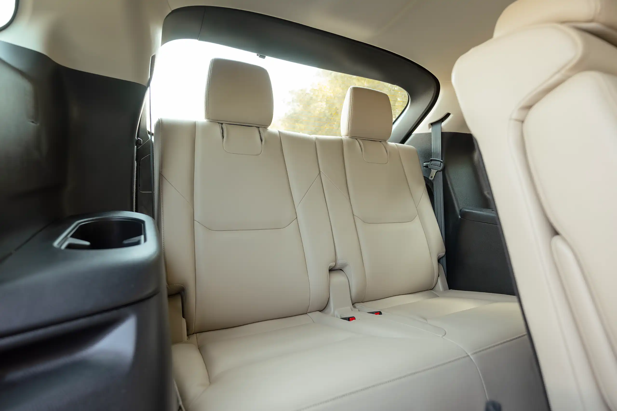 Used 2020 Mazda CX-9 GT Grey – Third Row Left Seat View at First Choice Cars Sharjah