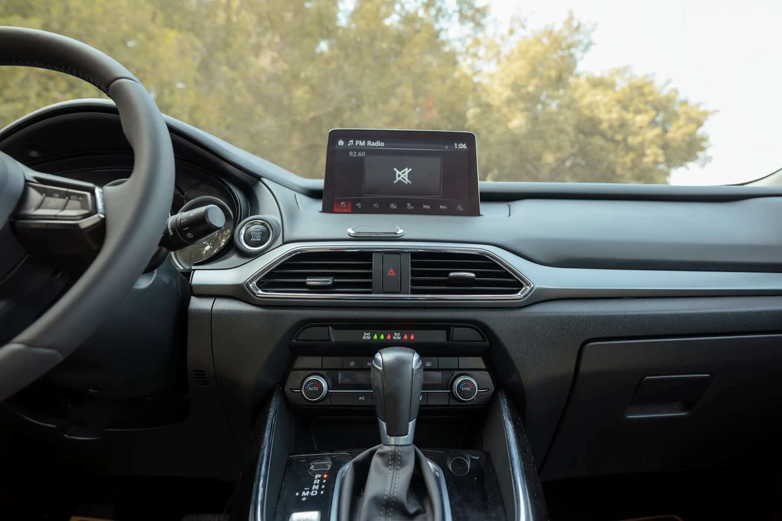 Used 2020 Mazda CX-9 GT Grey – Infotainment / Touchscreen System at First Choice Cars Sharjah