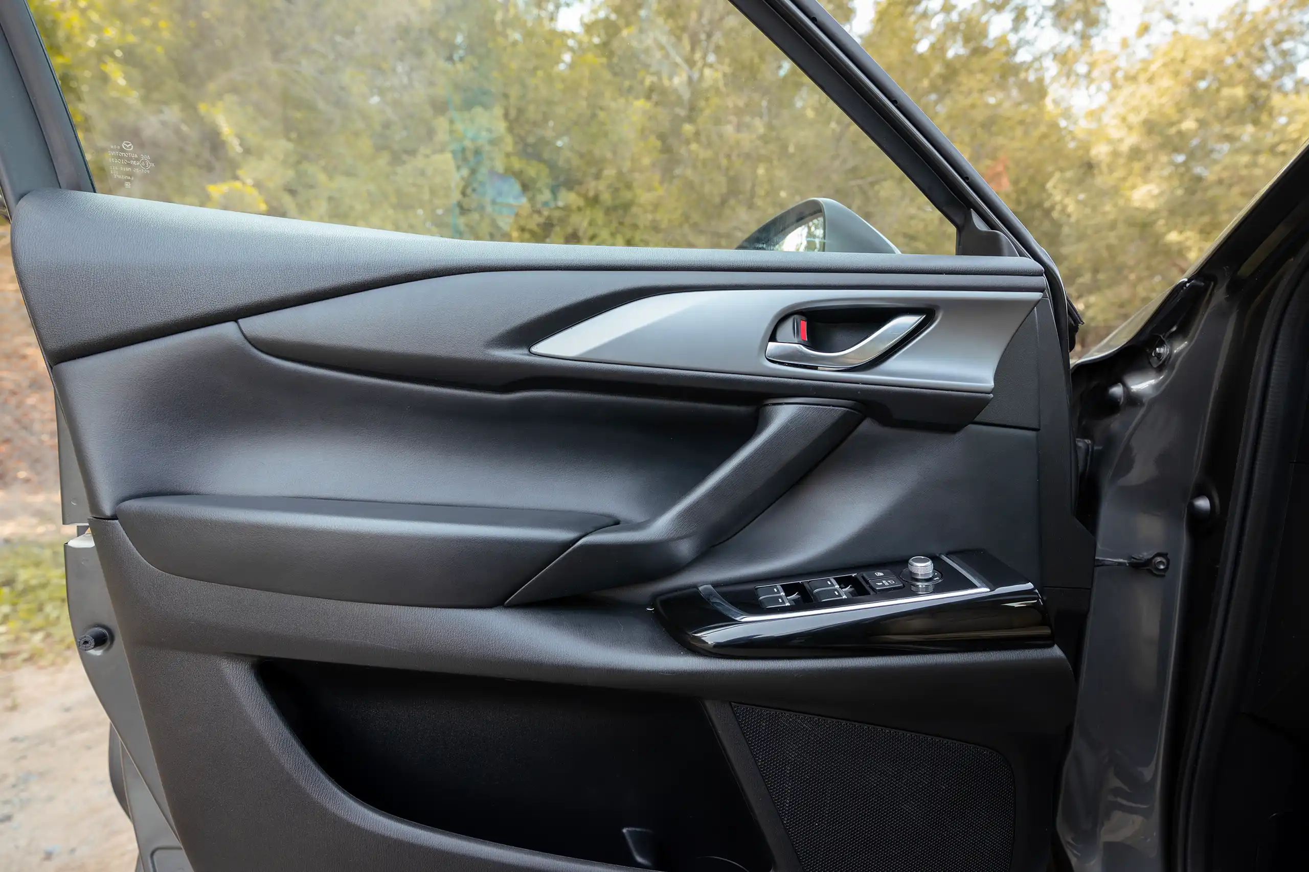 Used 2020 Mazda CX-9 GT Grey – Driver Door Panel Full View at First Choice Cars Sharjah