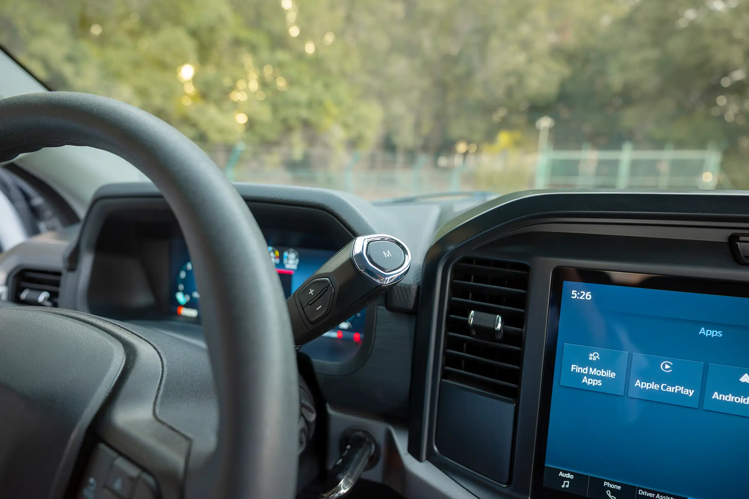 Used 2025 Ford F-Series Pickup F-150 XL White – Center Console & Gear Shifter at First Choice Cars Sharjah