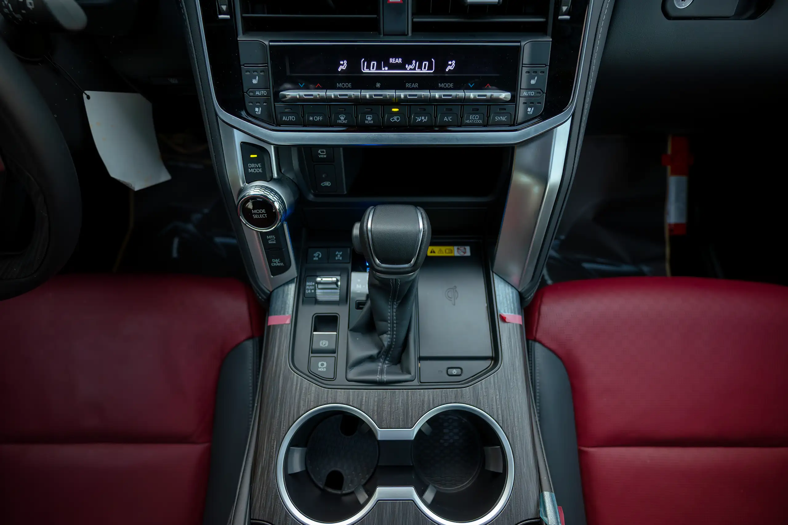 Used 2025 Toyota Land Cruiser VXR White – Chiller Box Rear Opening View at First Choice Cars Sharjah