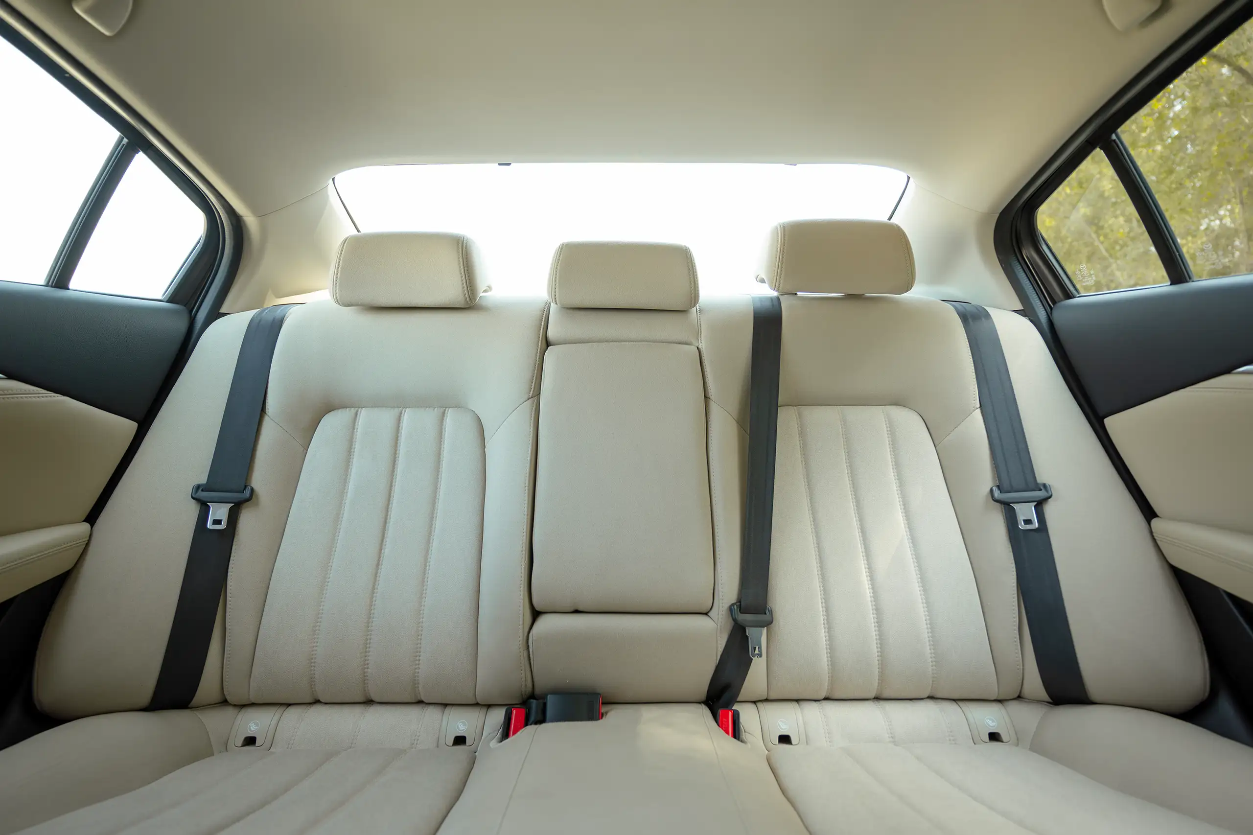 Used 2021 Mazda 6 S Grade Silver – Rear Seat View at First Choice Cars Sharjah