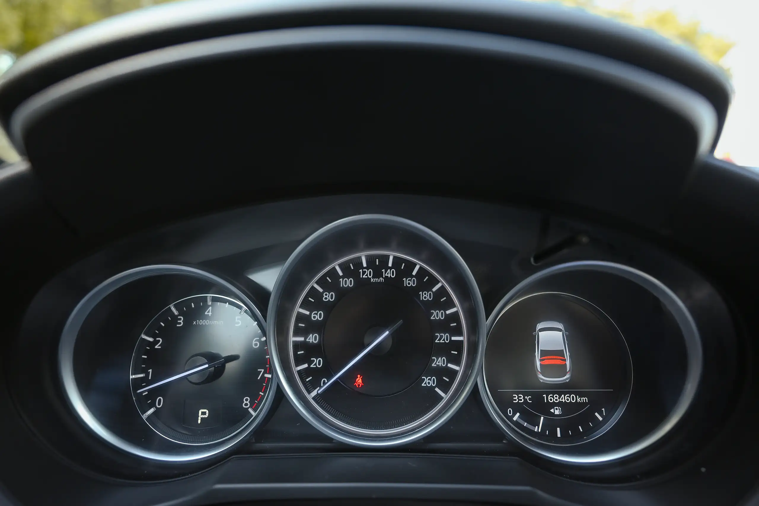 Used 2021 Mazda 6 S Grade Silver – Odometer / Mileage Reading View at First Choice Cars Sharjah