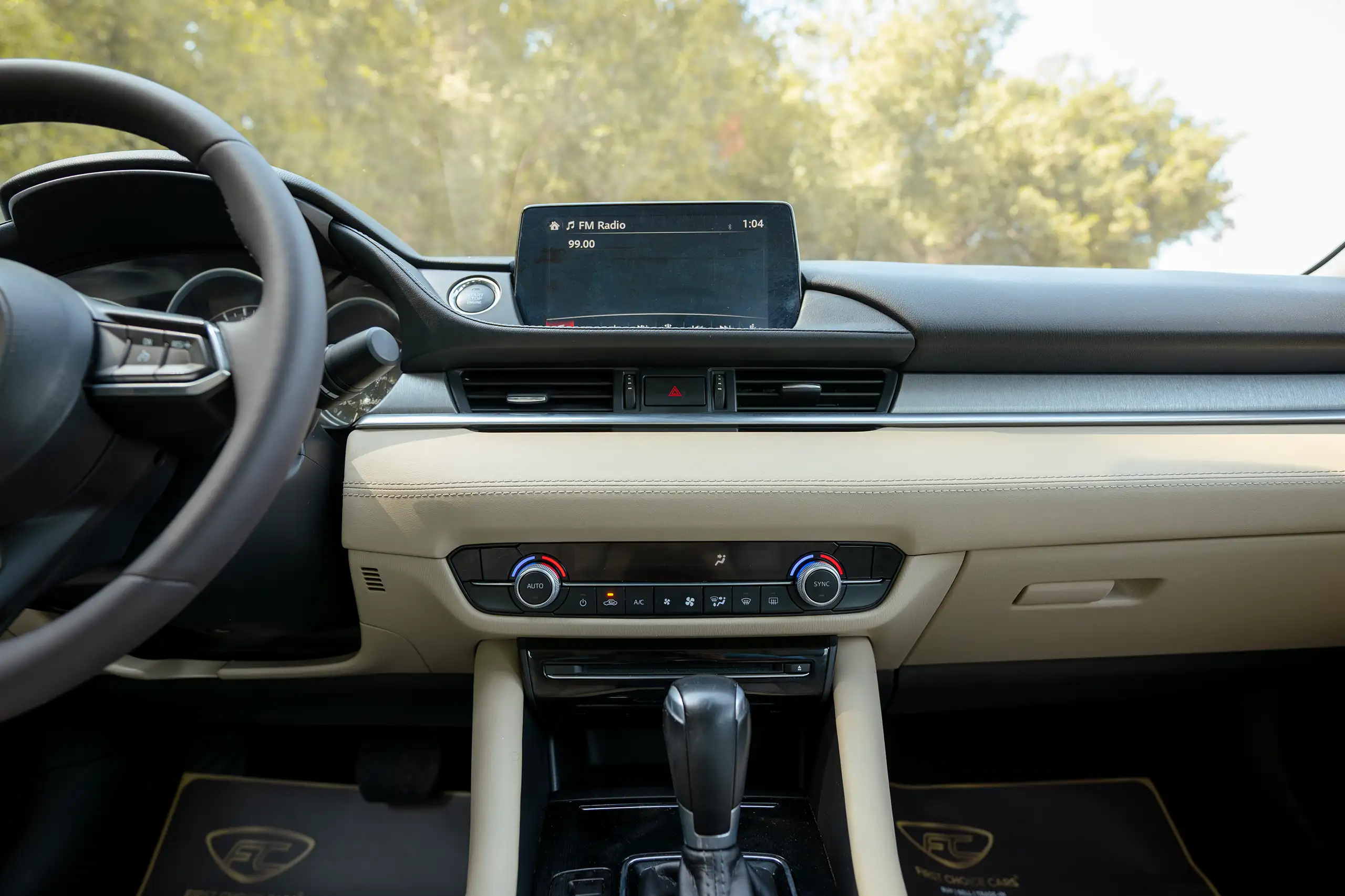 Used 2021 Mazda 6 S Grade Silver – Infotainment / Touchscreen System at First Choice Cars Sharjah