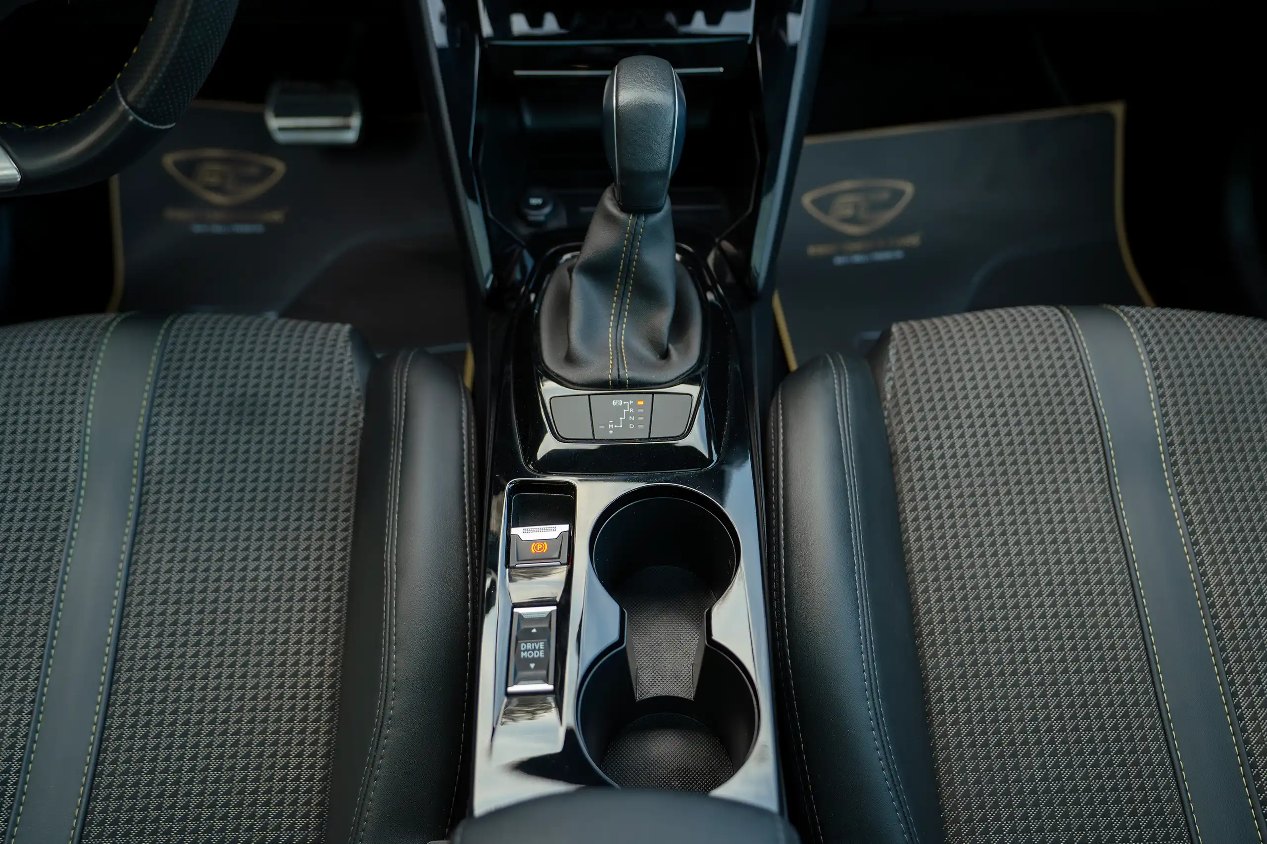 Used 2023 Peugeot 208 GT Red – Center Console & Gear Shifter at First Choice Cars Sharjah