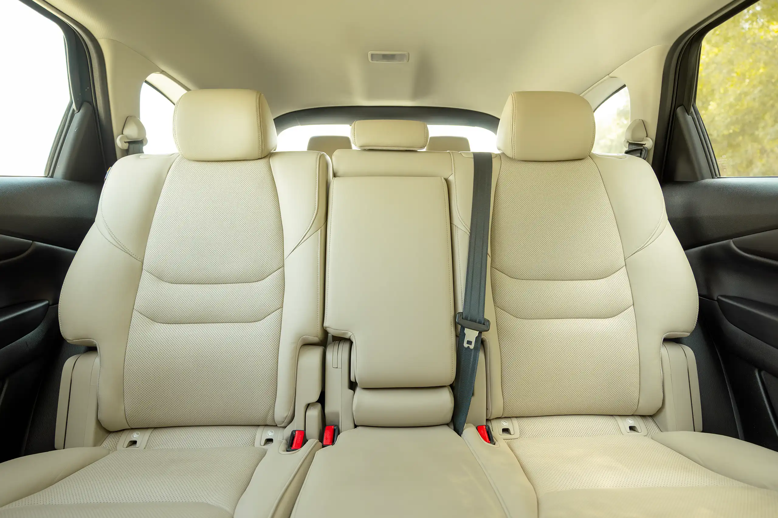 Used 2023 Mazda CX-9 GT in Blue – Rear Seat View for Sale at First Choice Cars Dubai Sharjah