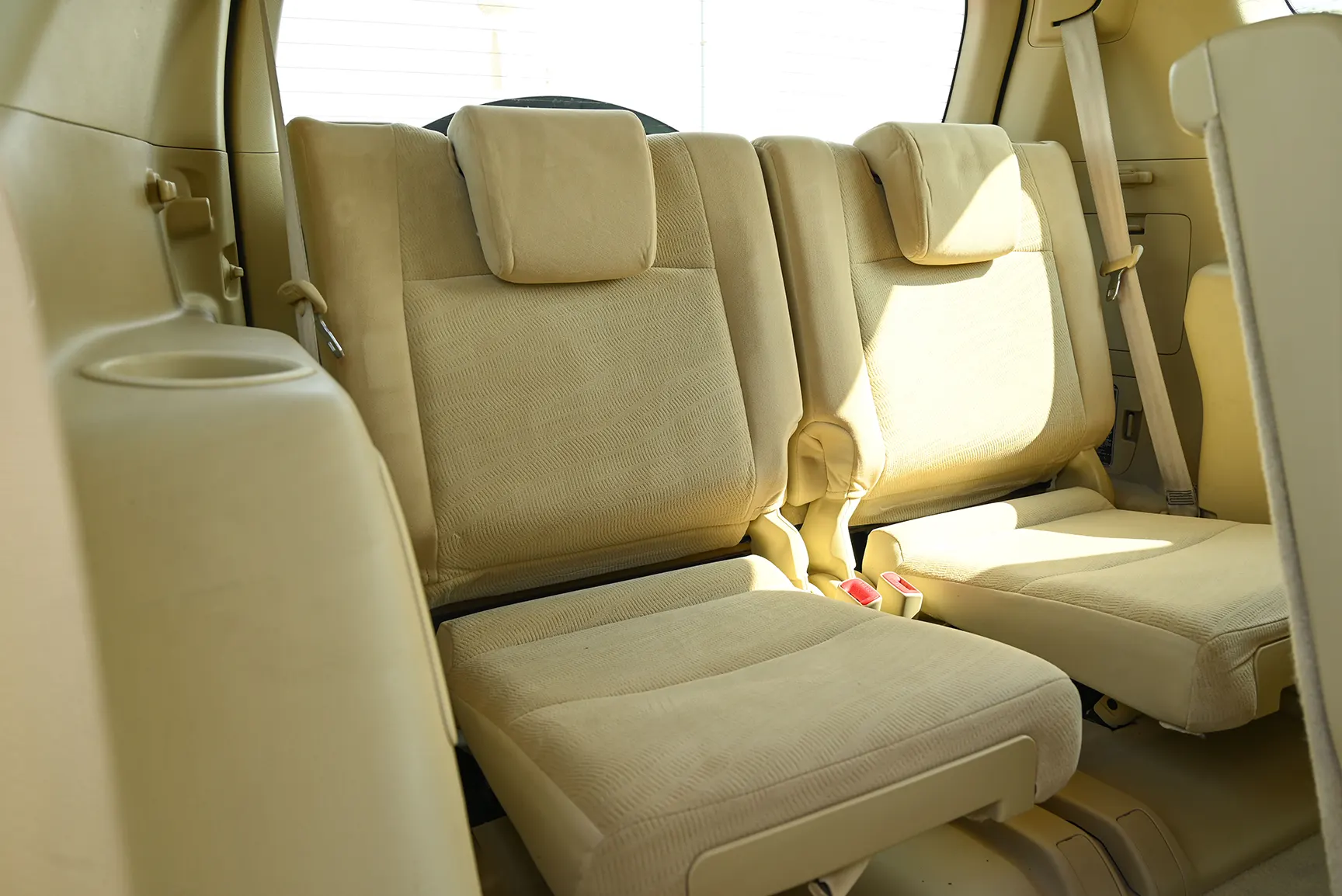 Used 2014 Toyota Prado Gxr Black – Third Row Right Seat View at First Choice Cars Sharjah