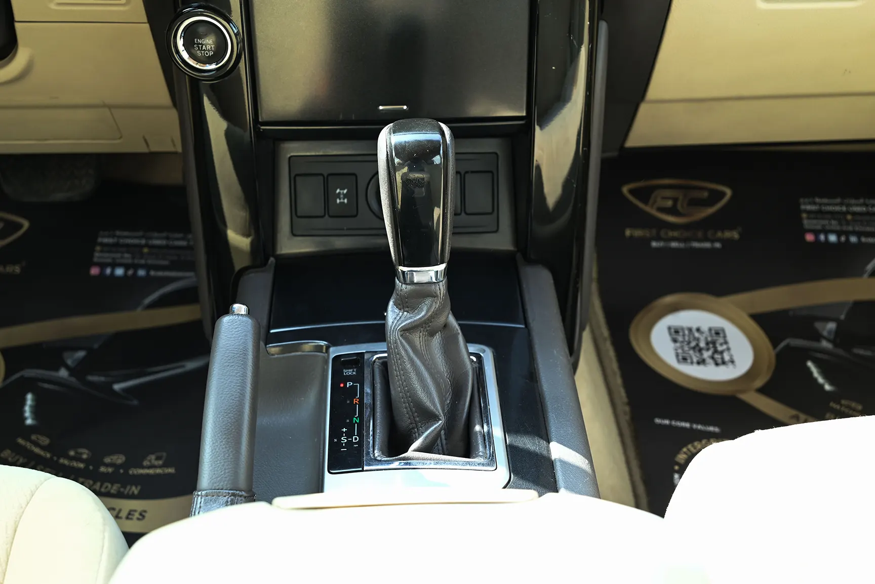 Used 2014 Toyota Prado Gxr Black – Center Console & Gear Shifter at First Choice Cars Sharjah