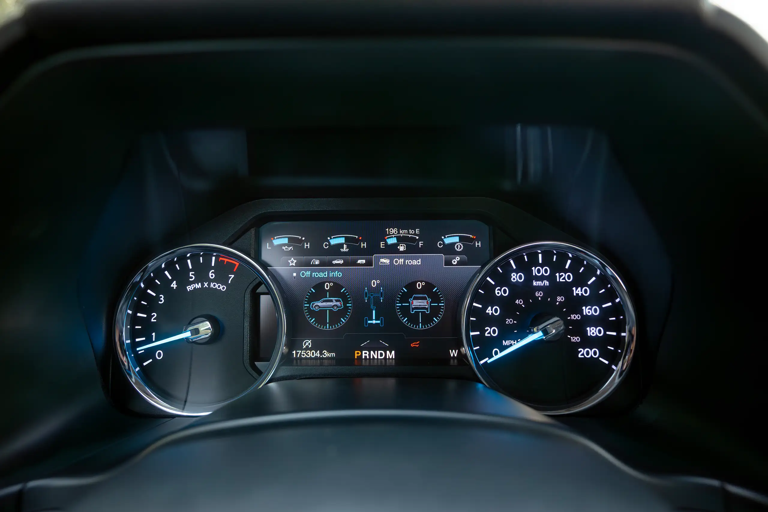 Used 2019 Ford Expedition Platinum in Black – Odometer / Mileage Reading View for Sale at First Choice Cars Dubai Sharjah