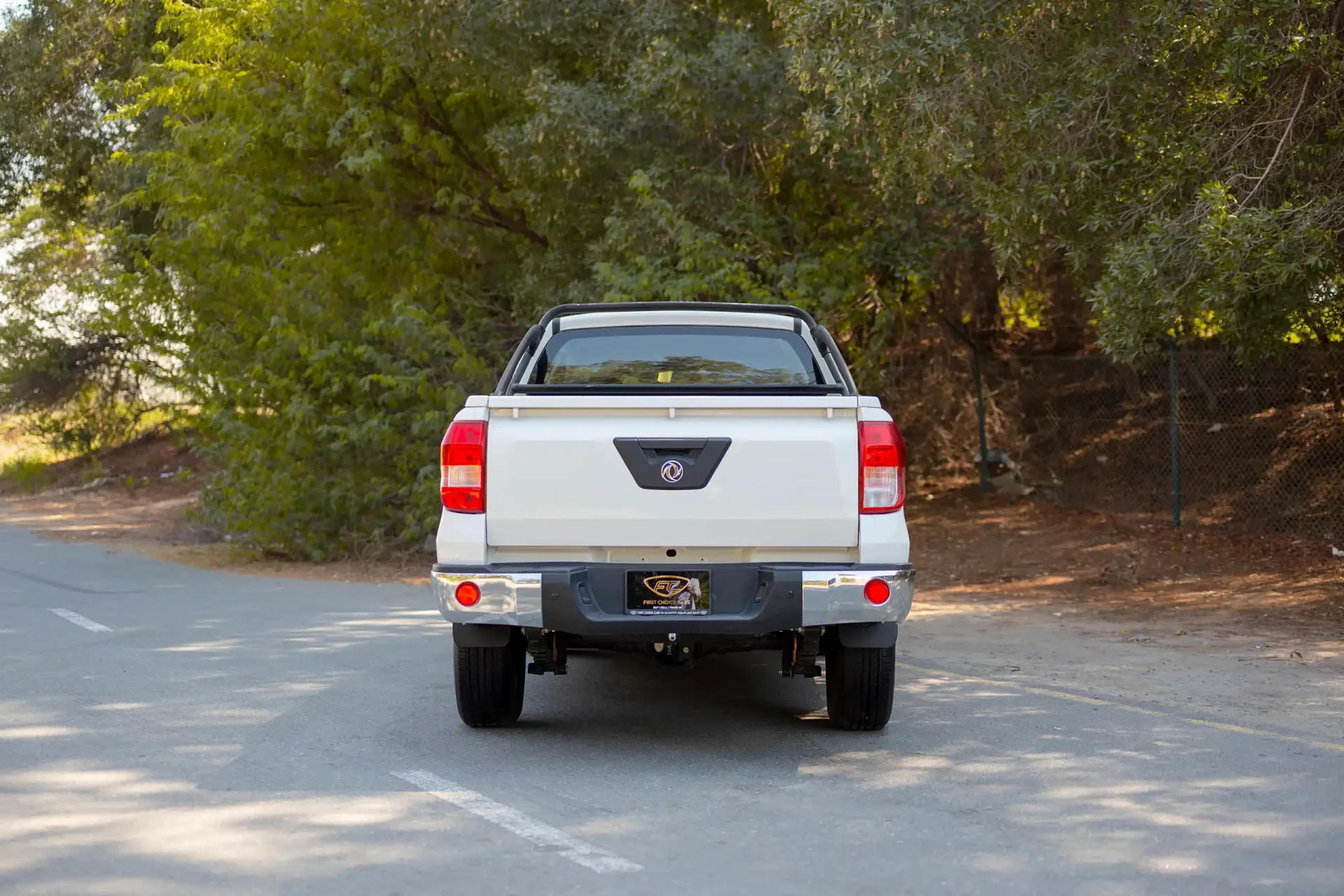 Used 2024 Dongfeng RICH 6 Double Cabin in White – Back/Rear View for Sale at First Choice Cars Dubai Sharjah