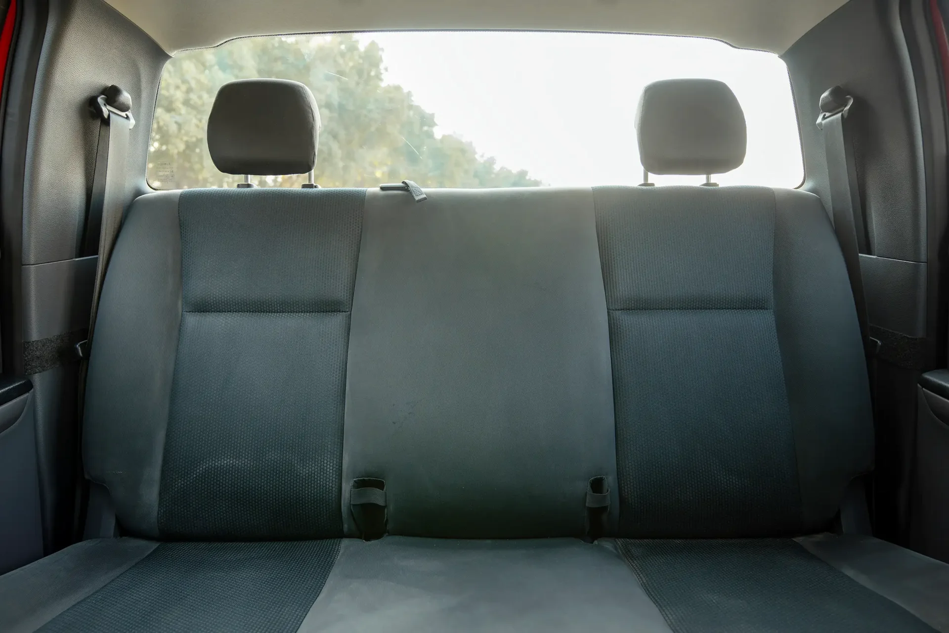 Used 2019 Mazda BT-50 XS in Red – Rear Seat View for Sale at First Choice Cars Dubai Sharjah