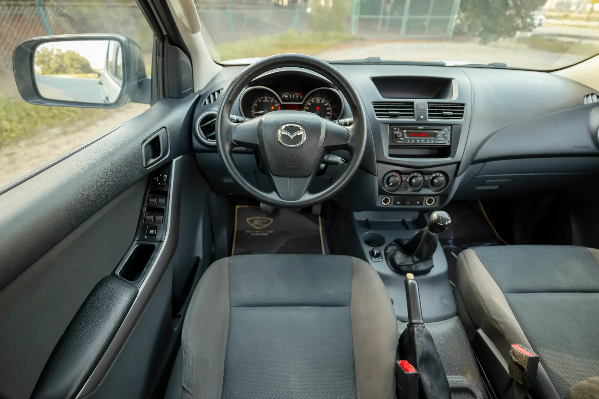 Used 2020 Mazda BT-50 XS in White – Steering Wheel & Instrument Cluster for Sale at First Choice Cars Dubai Sharjah