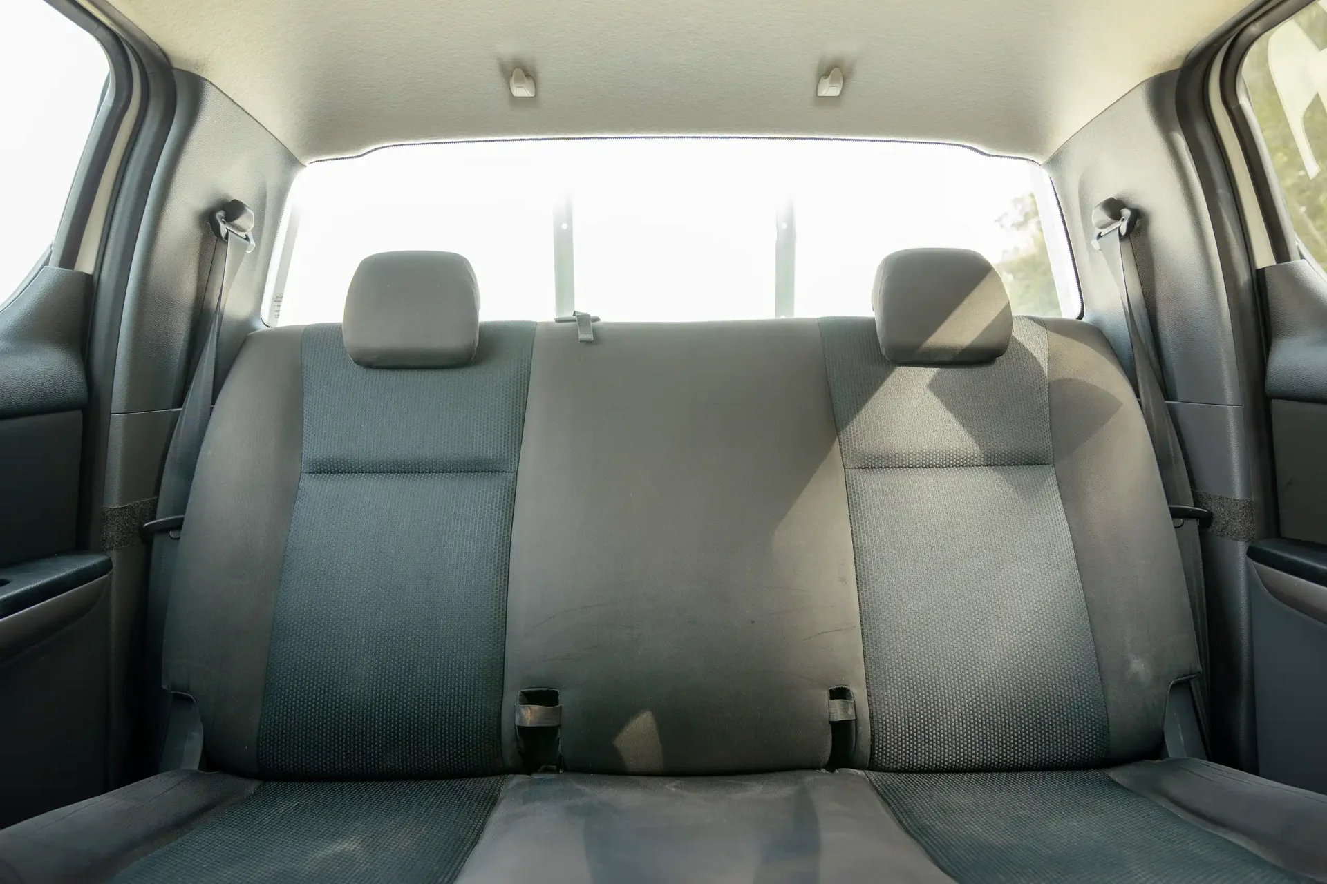 Used 2020 Mazda BT-50 XS in White – Rear Seat View for Sale at First Choice Cars Dubai Sharjah