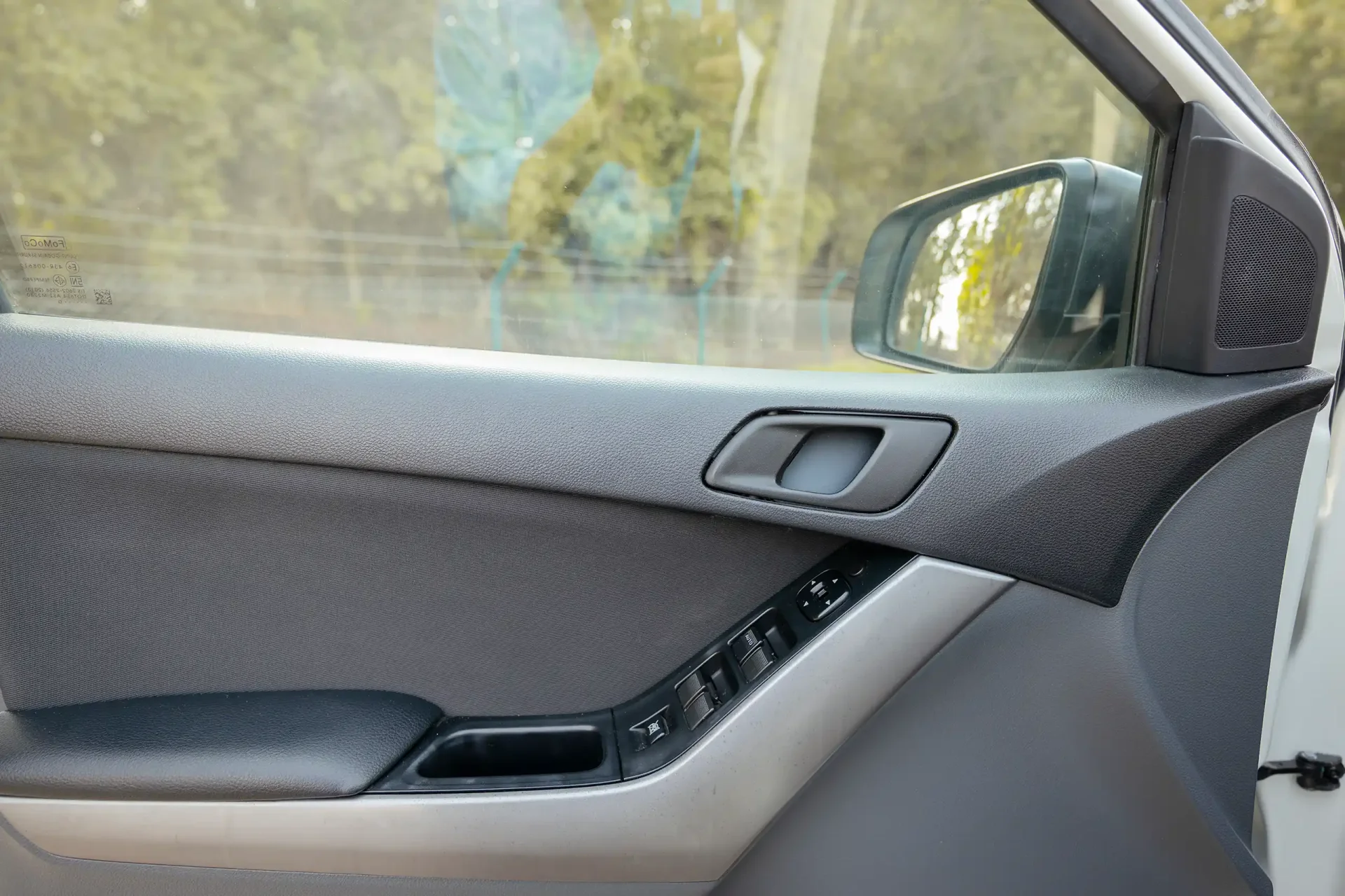 Used 2020 Mazda BT-50 XS in White – Driver Door Panel Full View for Sale at First Choice Cars Dubai Sharjah