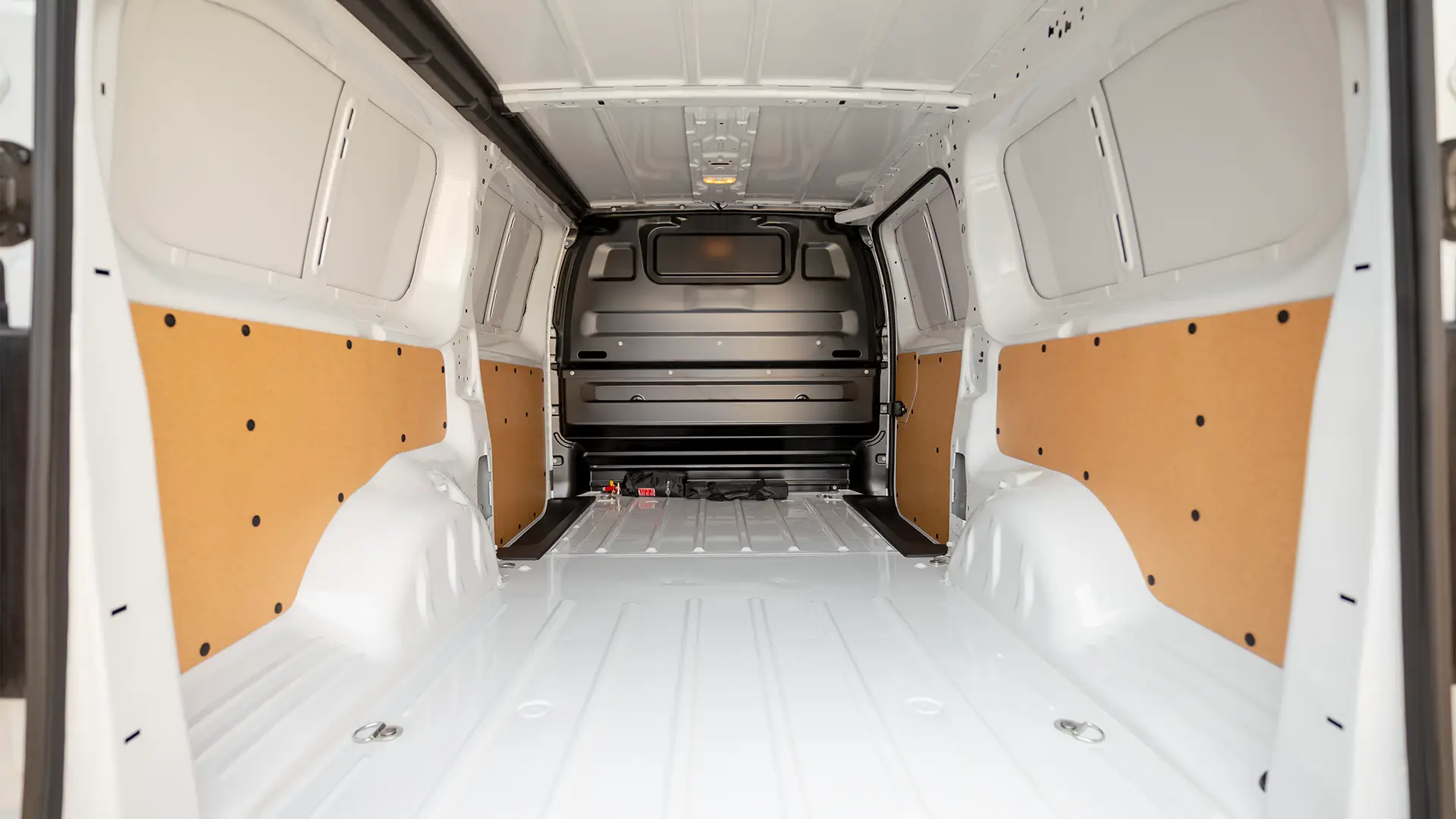 Used 2025 Fiat Scudo Delivery Van in White – Delivery Box Rear Opening View for Sale at First Choice Cars Dubai Sharjah