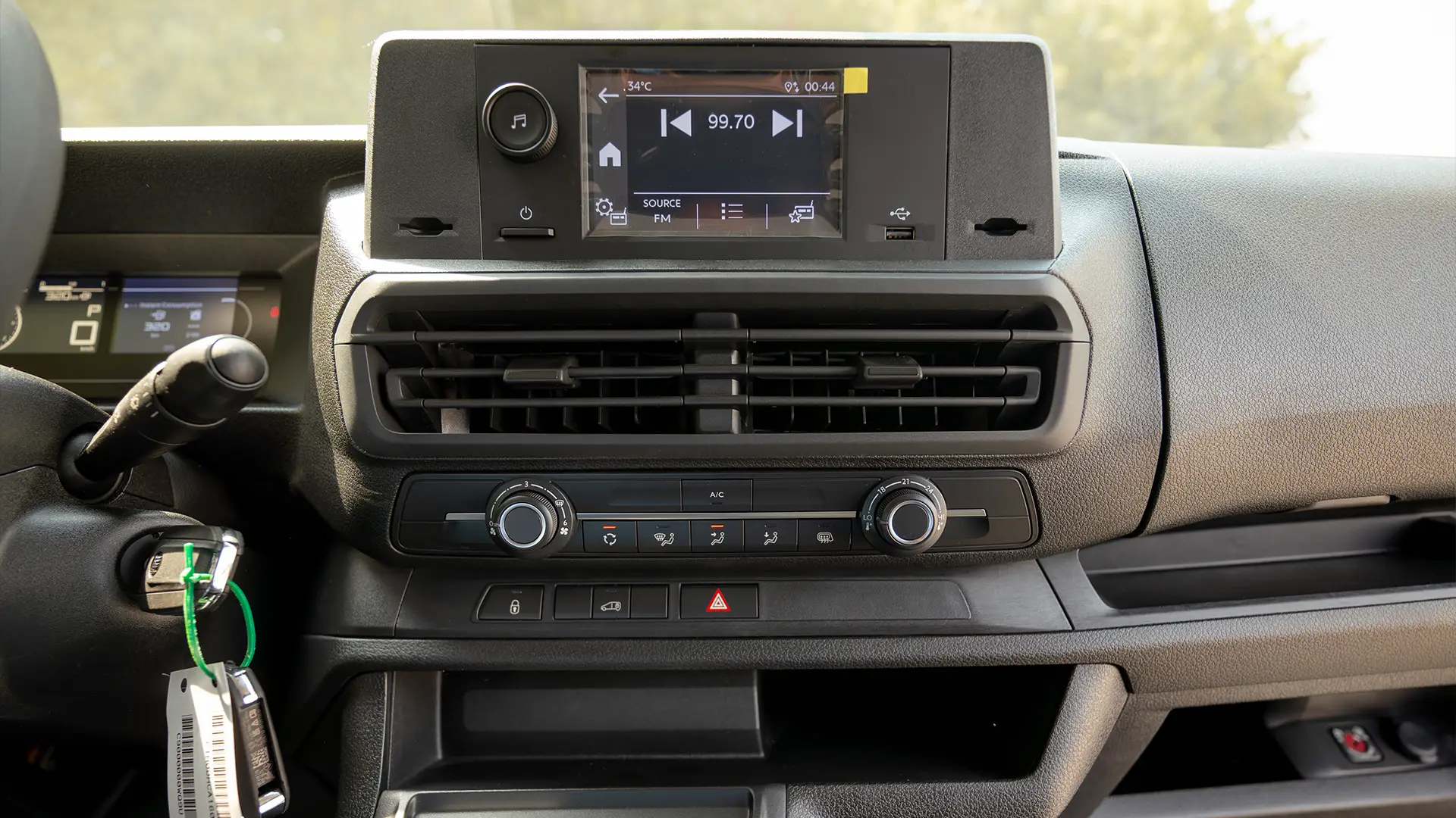 Used 2025 Fiat Scudo Delivery Van in White – Infotainment / Touchscreen System for Sale at First Choice Cars Dubai Sharjah