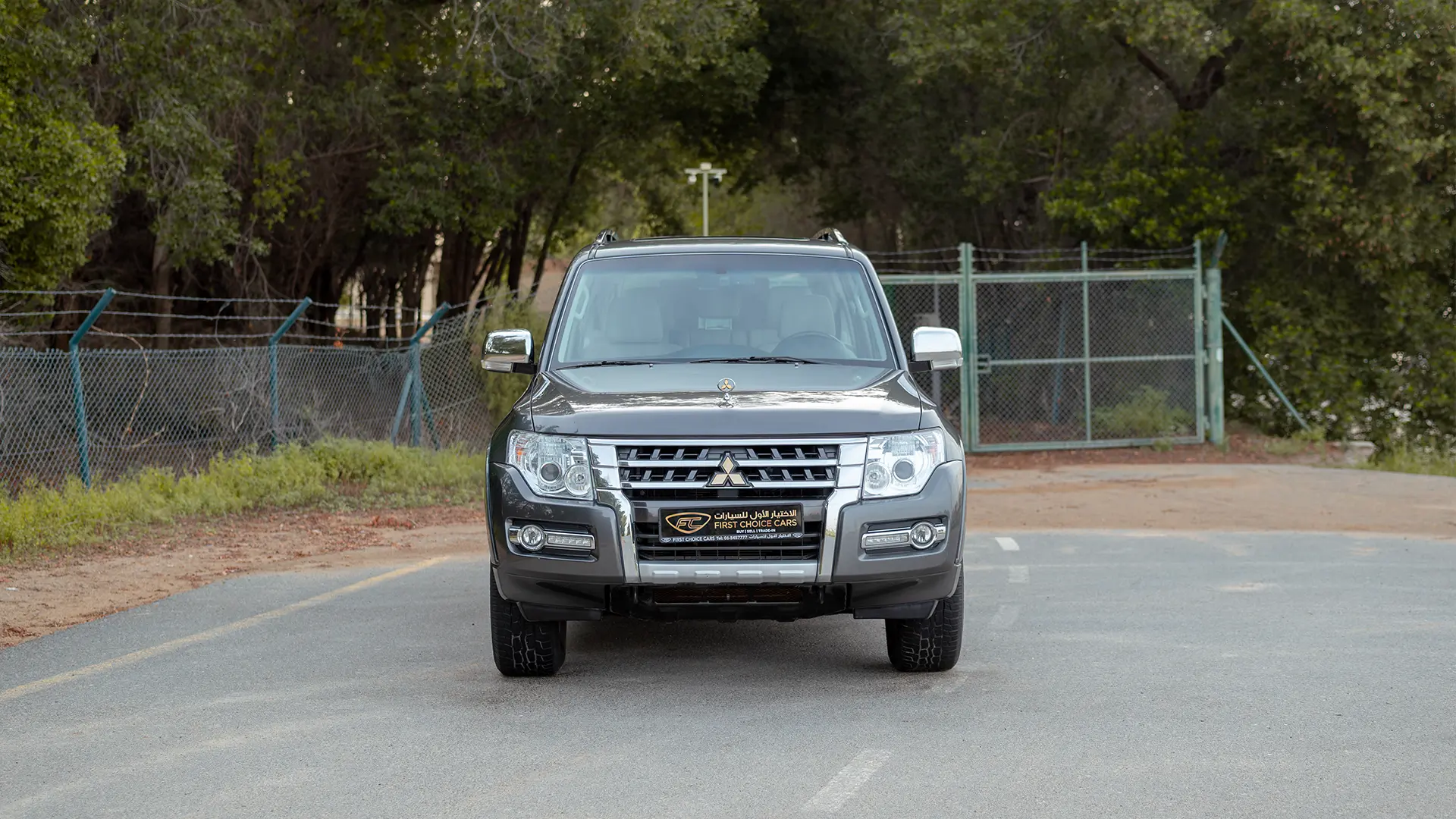 Used 2022 Mitsubishi Pajero GLS Midline in Grey – Front View