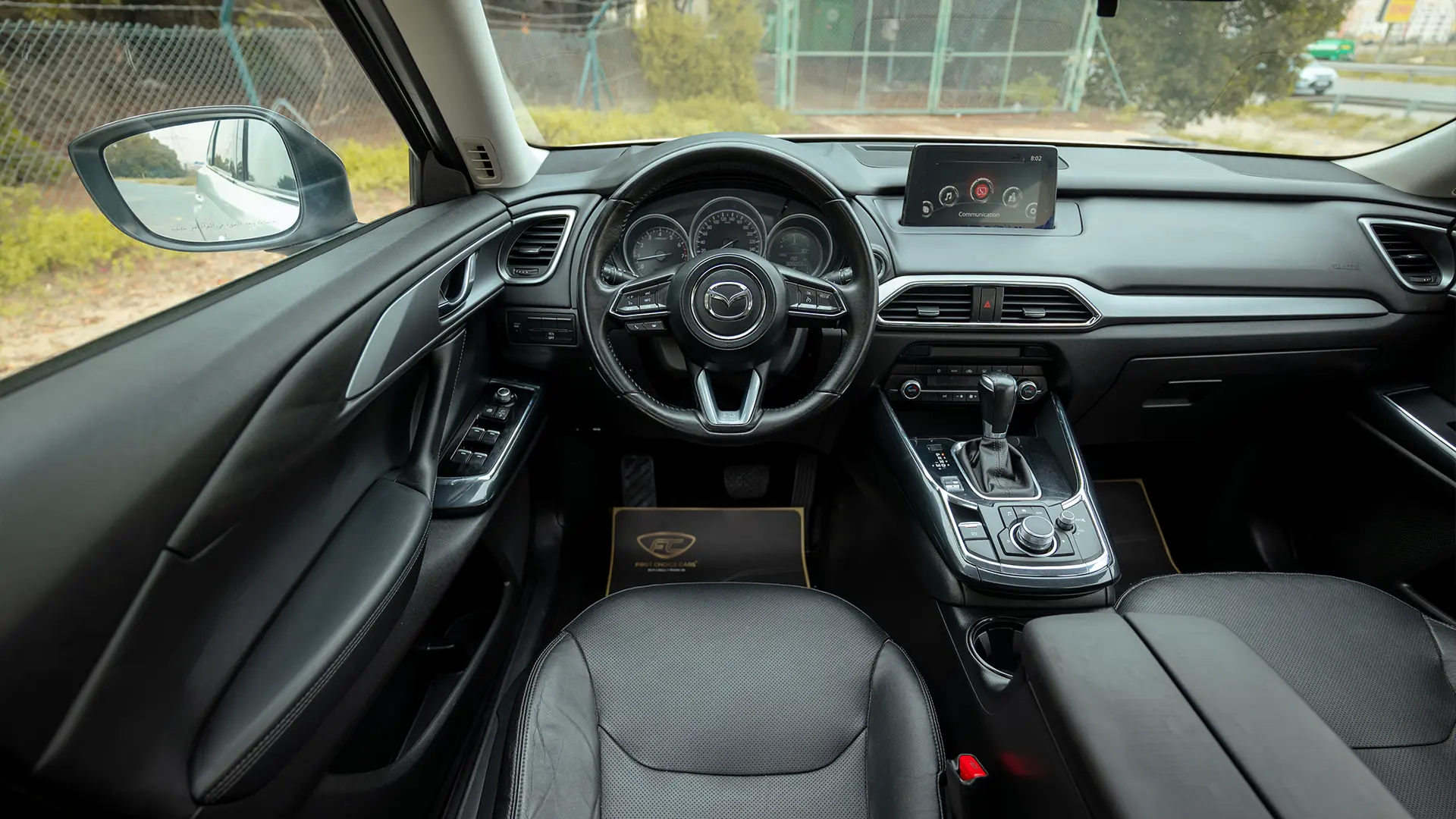 Used 2020 Mazda CX-9 GT in White – Steering Wheel & Instrument Cluster for Sale at First Choice Cars Dubai Sharjah