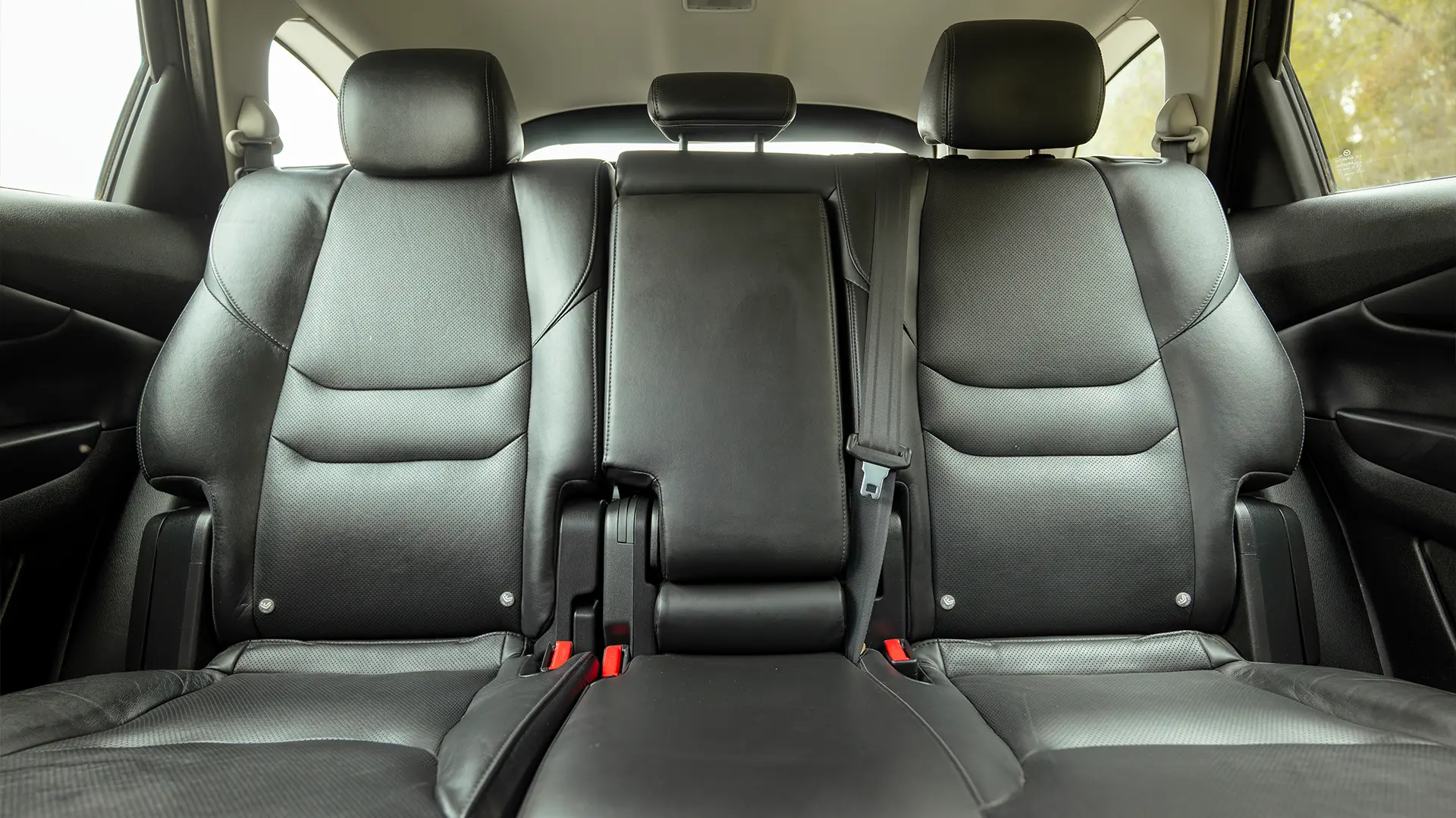 Used 2020 Mazda CX-9 GT in White – Rear Seat View for Sale at First Choice Cars Dubai Sharjah