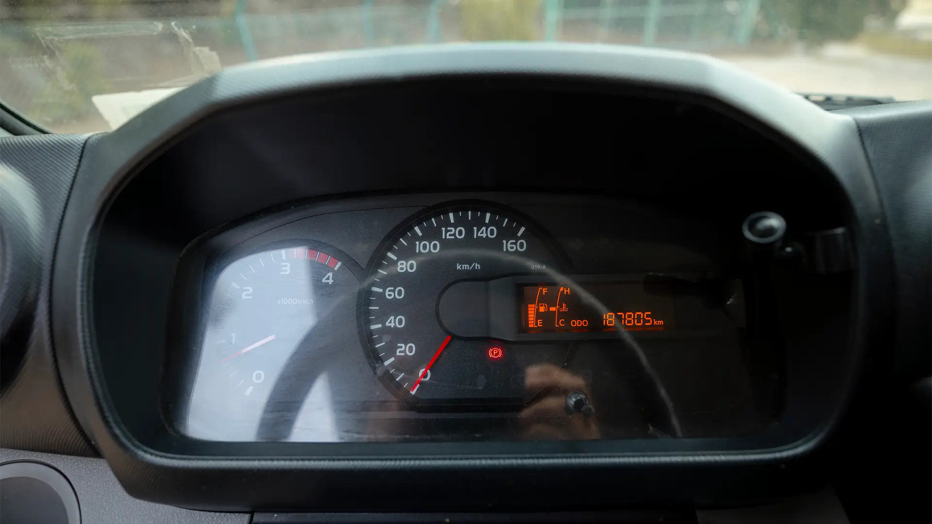 Used 2019 Hino 300 Dry Box in White – Odometer / Mileage Reading View for Sale at First Choice Cars Dubai Sharjah