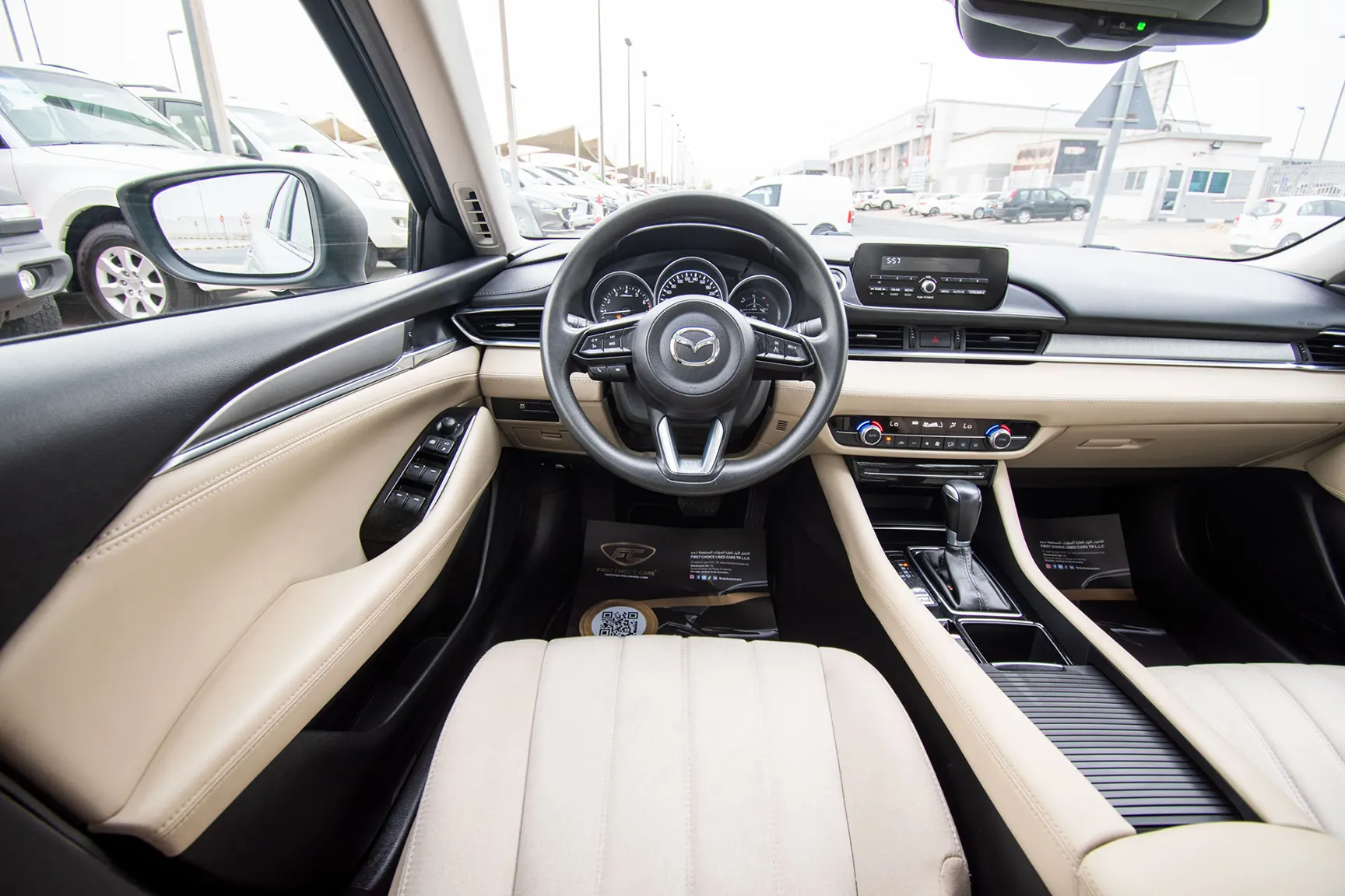 Used 2019 Mazda 6 S Grade Silver – Steering Wheel & Instrument Cluster at First Choice Cars Sharjah