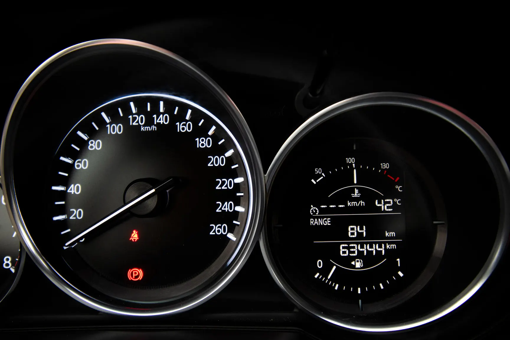 Used 2019 Mazda 6 S Grade Silver – Odometer / Mileage Reading View at First Choice Cars Sharjah