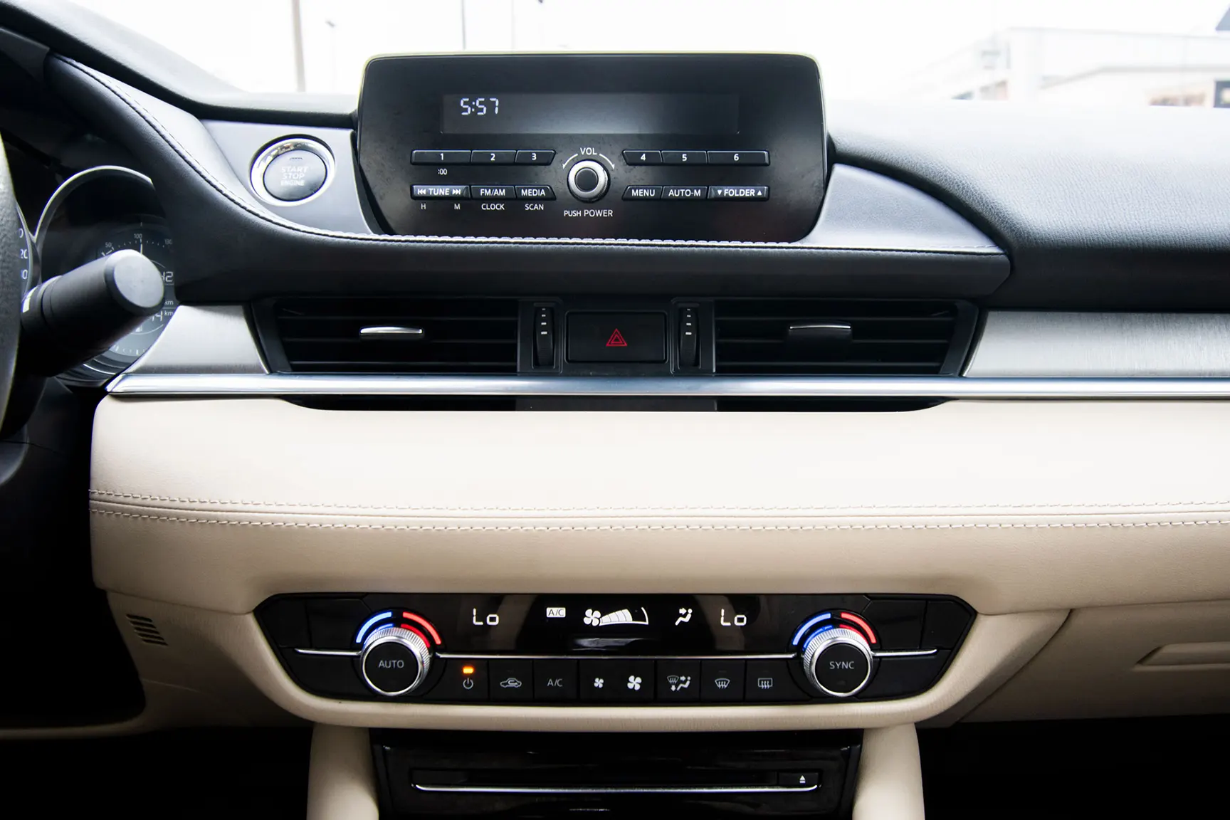 Used 2019 Mazda 6 S Grade Silver – Infotainment / Touchscreen System at First Choice Cars Sharjah