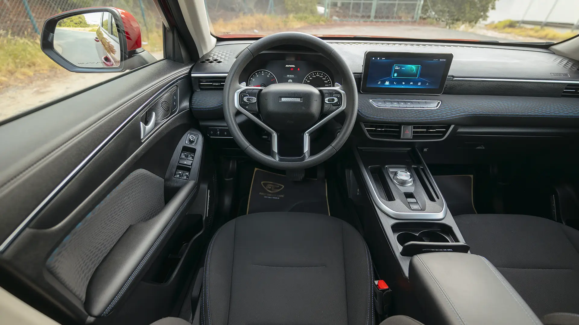 Used 2023 Haval Jolion Plus in Red – Steering Wheel & Instrument Cluster for Sale at First Choice Cars Dubai Sharjah