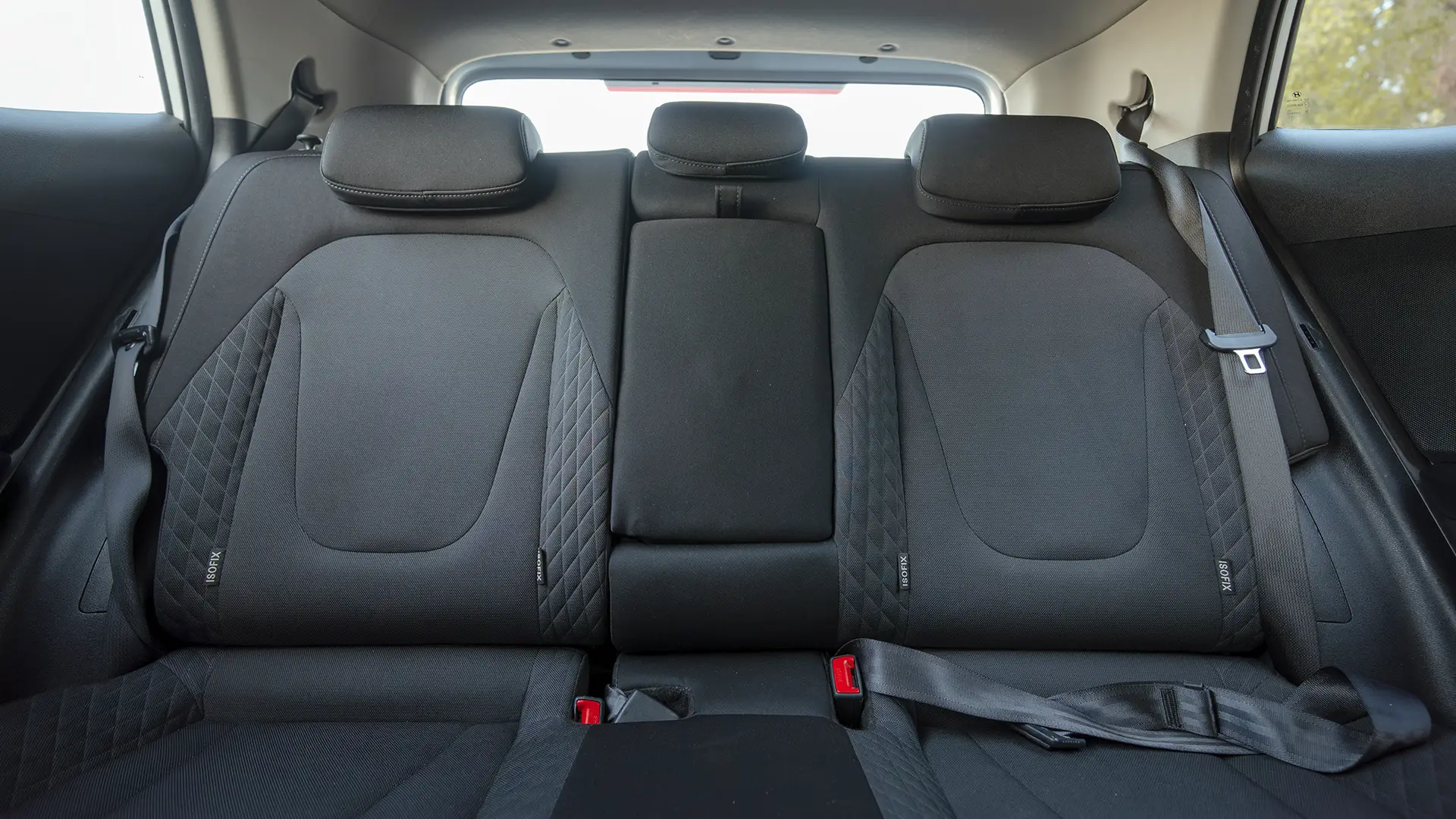 Used 2025 Hyundai Creta Smart in White – Rear Seat View for Sale at First Choice Cars Dubai Sharjah
