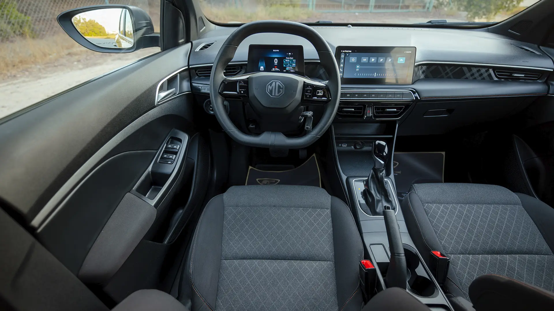 Used 2025 MG MG3 Comfort in Grey – Steering Wheel & Instrument Cluster for Sale at First Choice Cars Dubai Sharjah