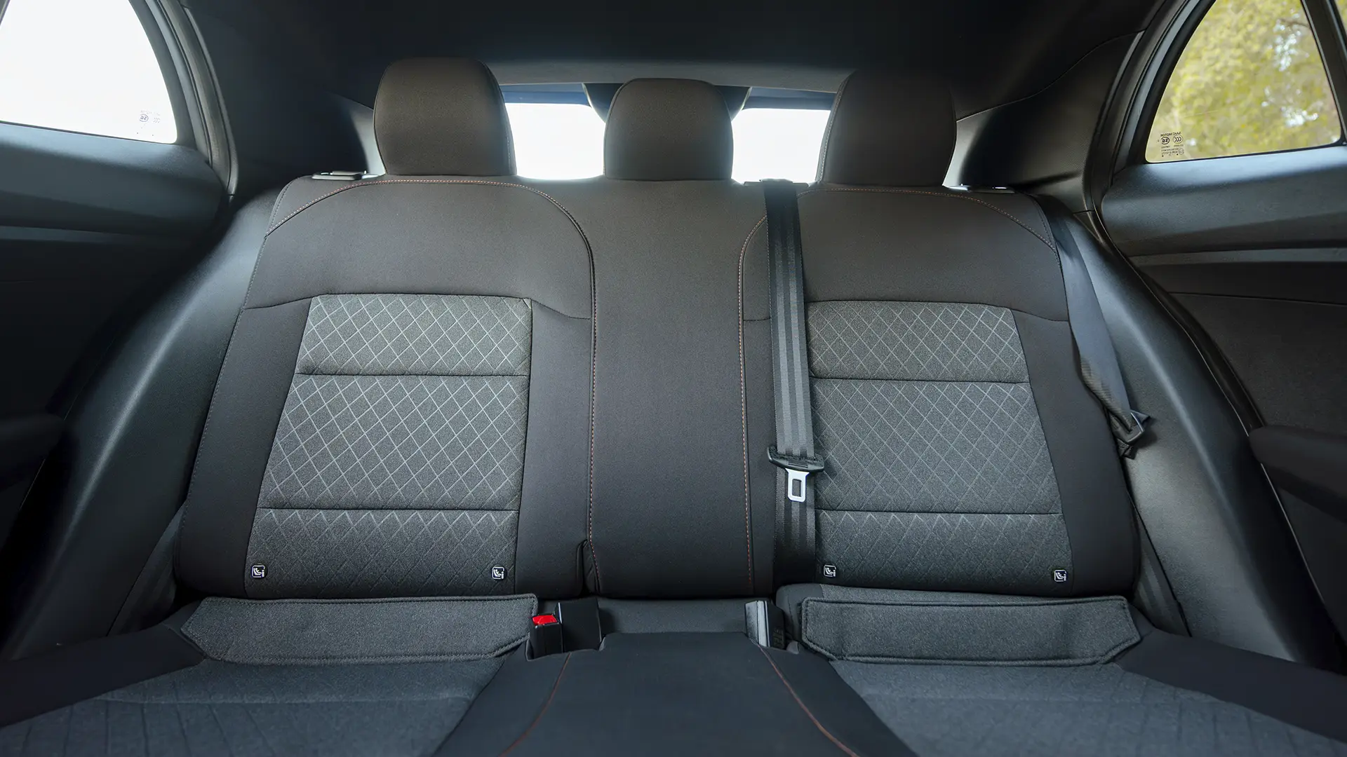 Used 2025 MG MG3 Comfort in Grey – Rear Seat View for Sale at First Choice Cars Dubai Sharjah