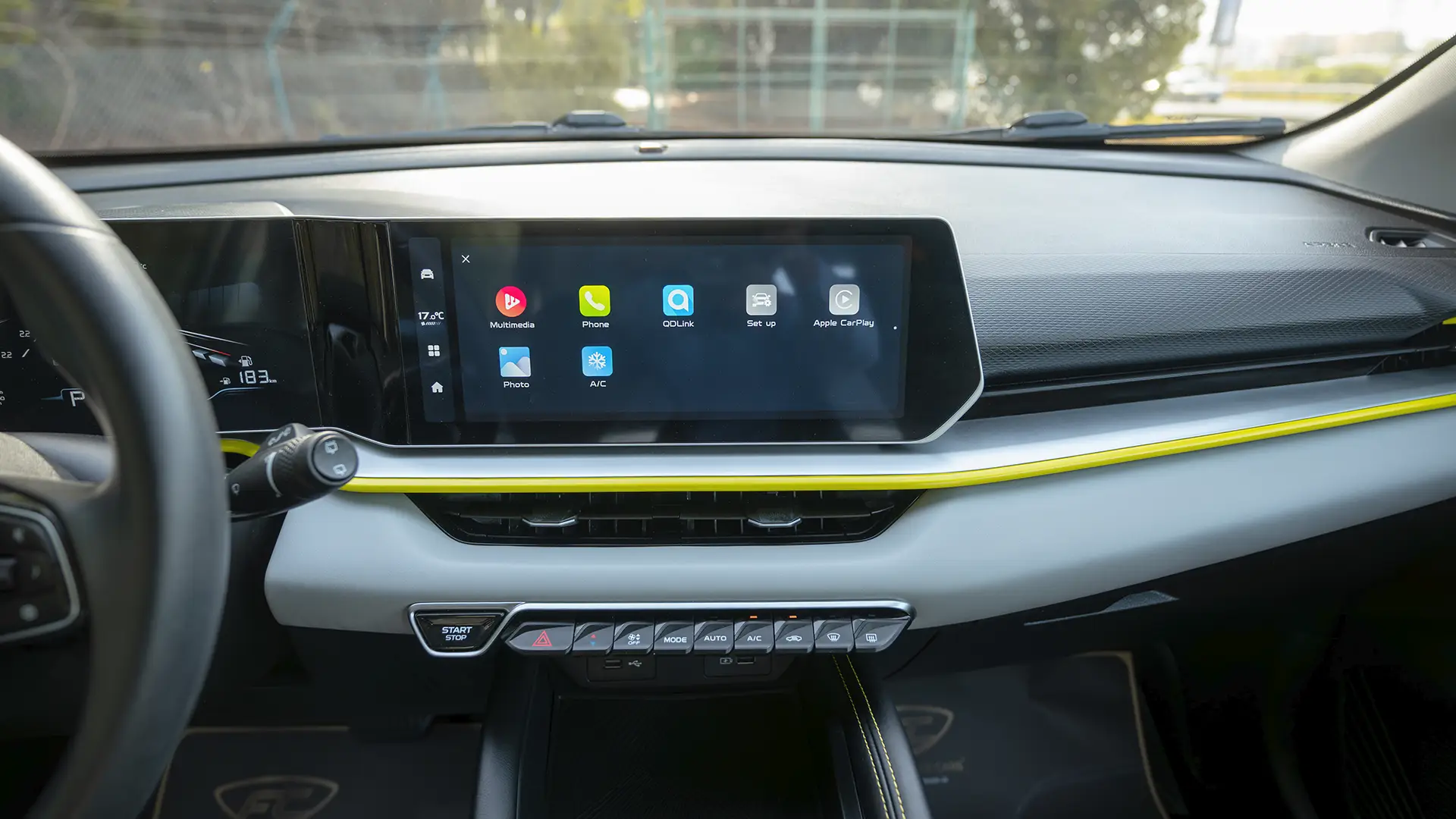 Used 2025 Geely Coolray GL in Grey – Infotainment / Touchscreen System for Sale at First Choice Cars Dubai Sharjah