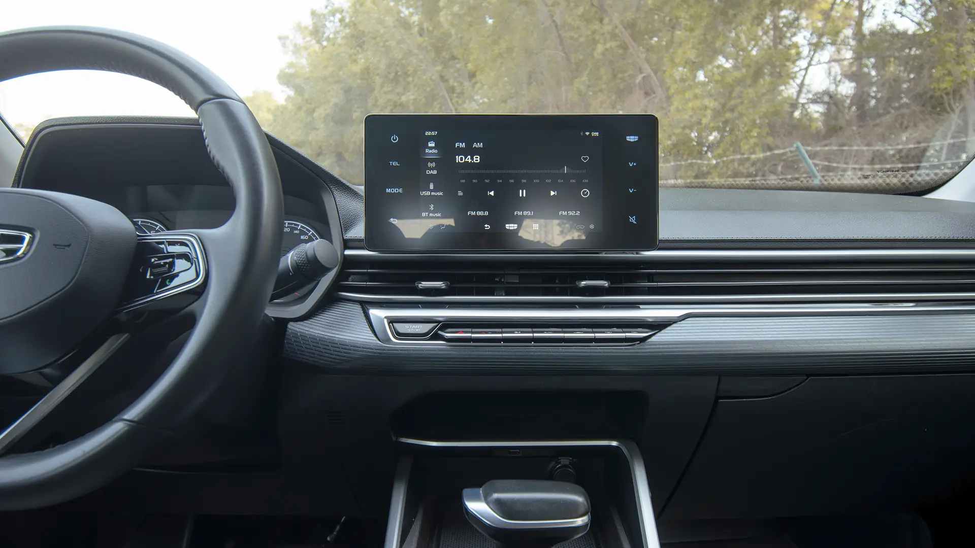Used 2024 Geely Emgrand GS in Grey – Infotainment / Touchscreen System for Sale at First Choice Cars Dubai Sharjah