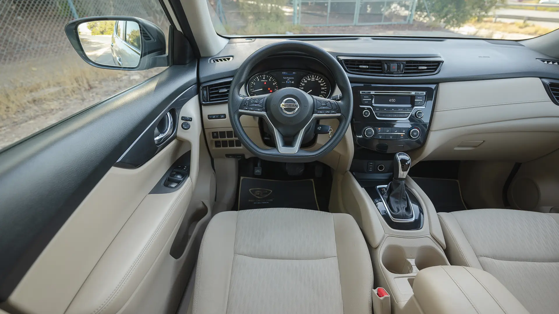 Used 2022 Nissan X-Trail S in White – Steering Wheel & Instrument Cluster for Sale at First Choice Cars Dubai Sharjah