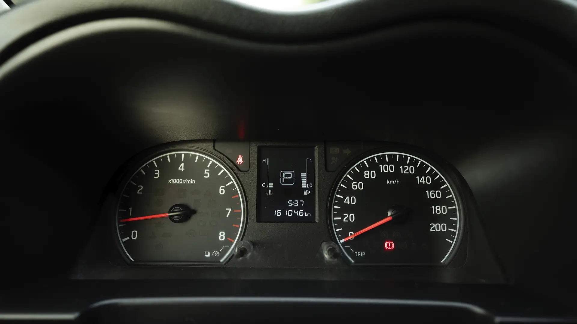 Used 2023 Nissan Urvan Standard Roof in White – Odometer / Mileage Reading View for Sale at First Choice Cars Dubai Sharjah