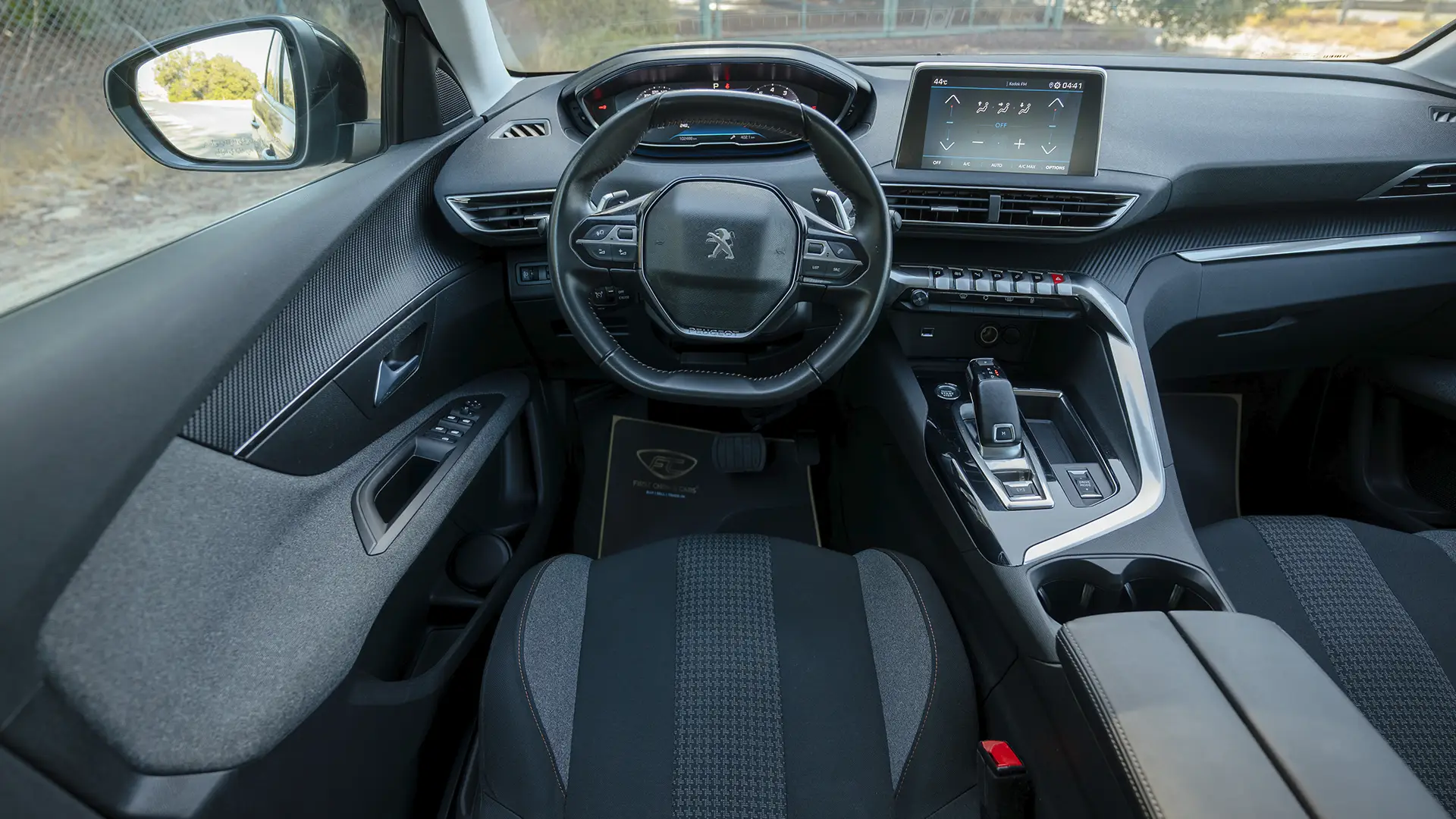 Used 2023 Peugeot 3008 Active in Silver – Steering Wheel & Instrument Cluster for Sale at First Choice Cars Dubai Sharjah