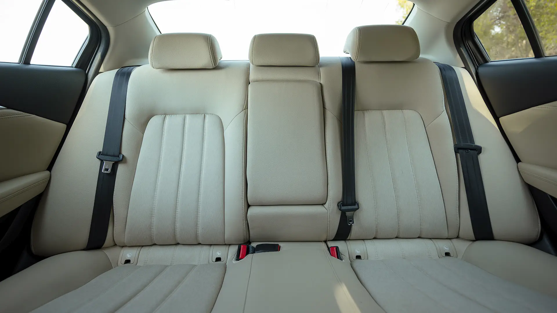 Used 2023 Mazda 6 S Grade in Blue – Rear Seat View for Sale at First Choice Cars Dubai Sharjah